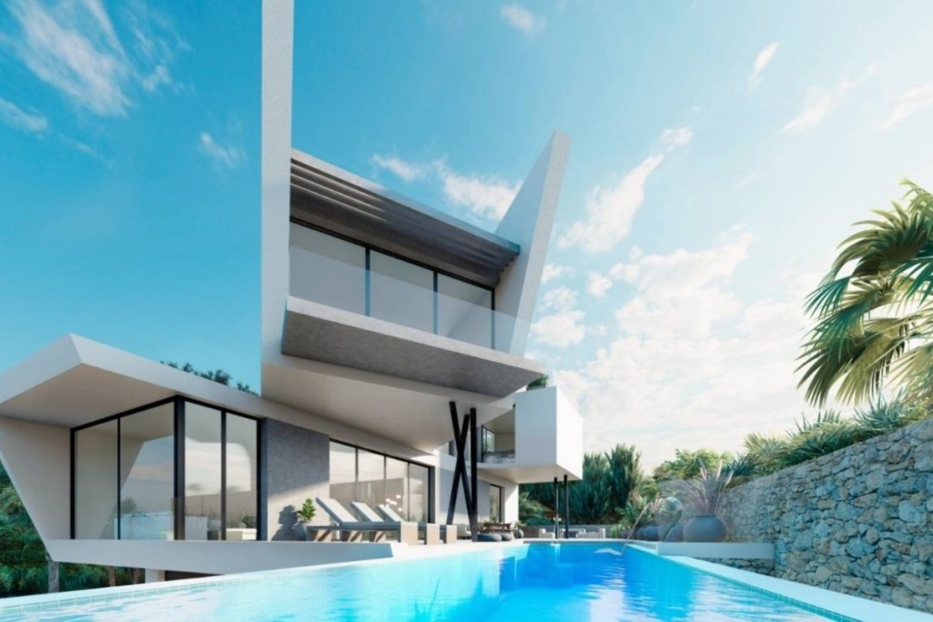 Nowa konstrukcja - Willa wolnostojąca -
Orihuela Costa - Campoamor