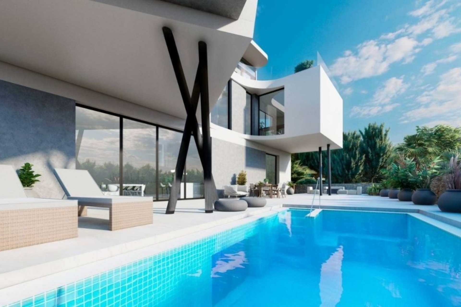 Nowa konstrukcja - Willa wolnostojąca -
Orihuela Costa - Campoamor