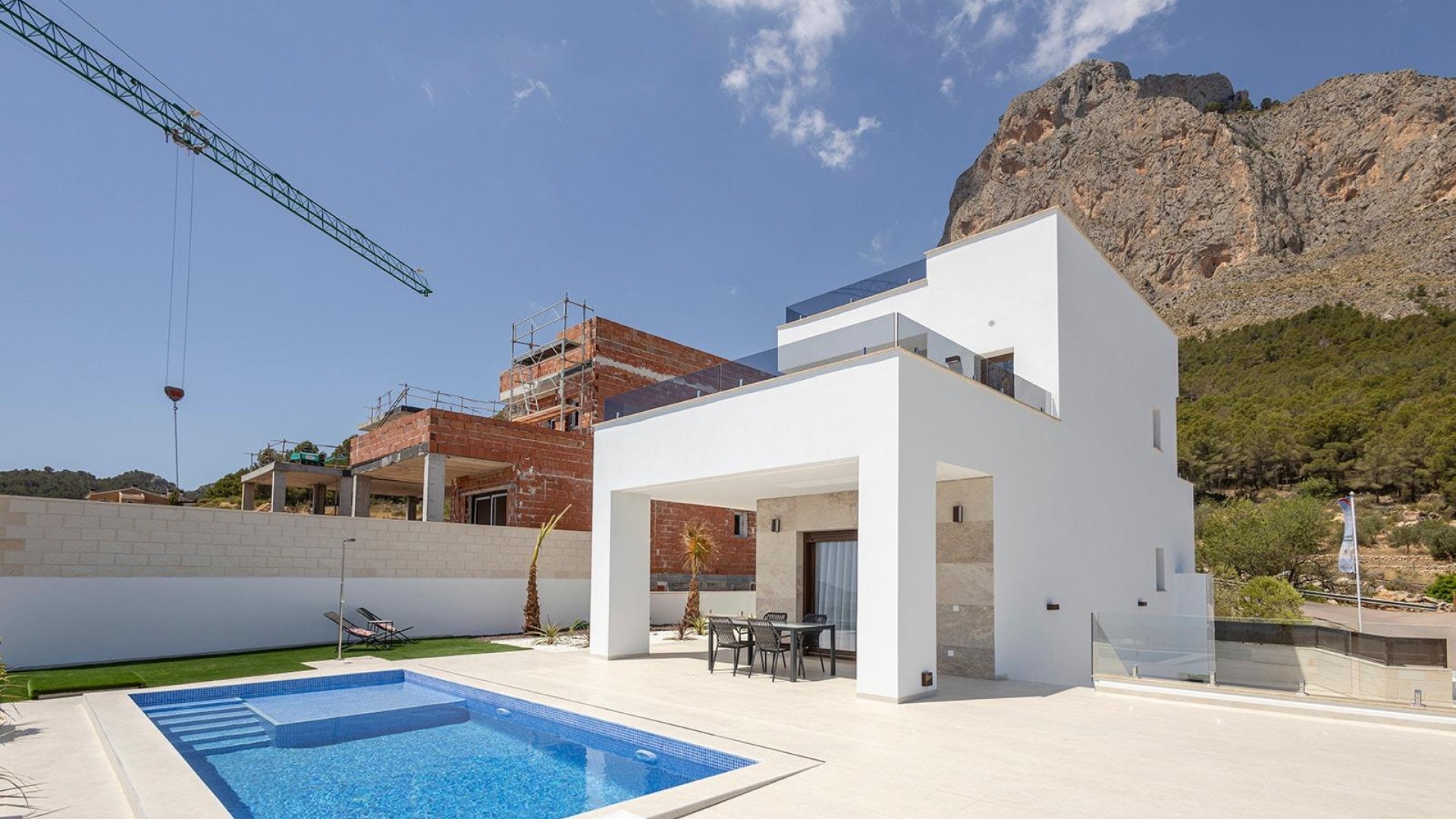 Nowa konstrukcja - Willa wolnostojąca -
Polop - Polop Hills