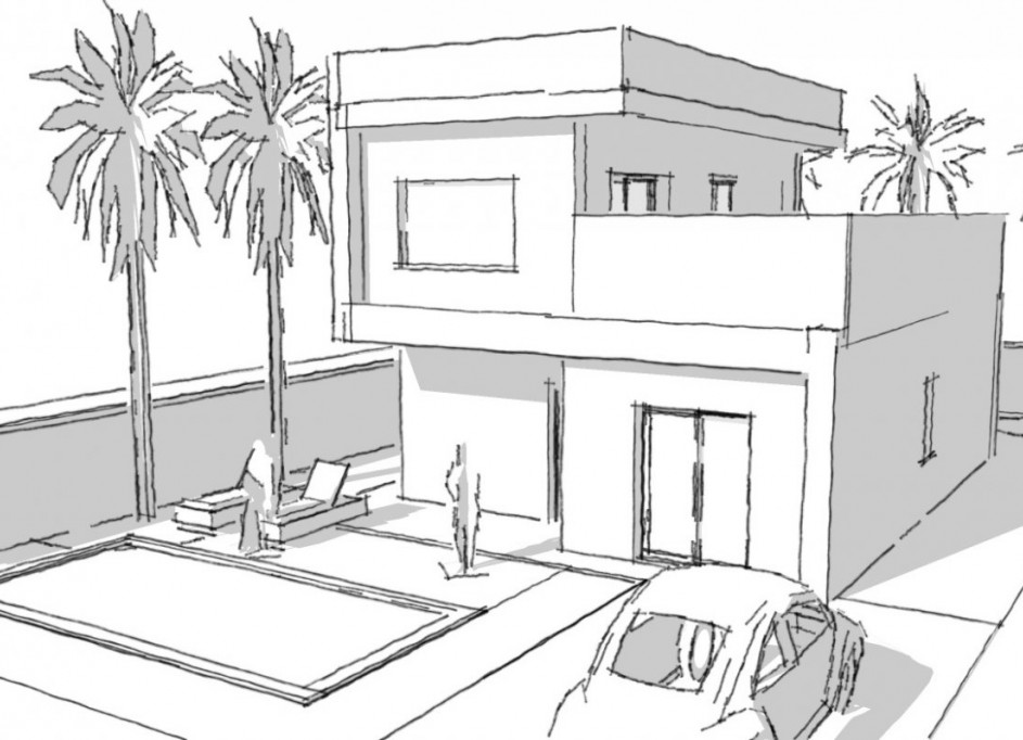 Nowa konstrukcja - Willa wolnostojąca -
Rojales - Ciudad Quesada