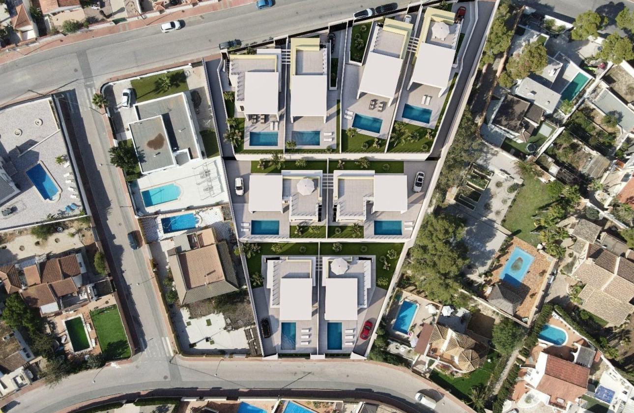 Nowa konstrukcja - Willa wolnostojąca -
Torrevieja - Los Balcones