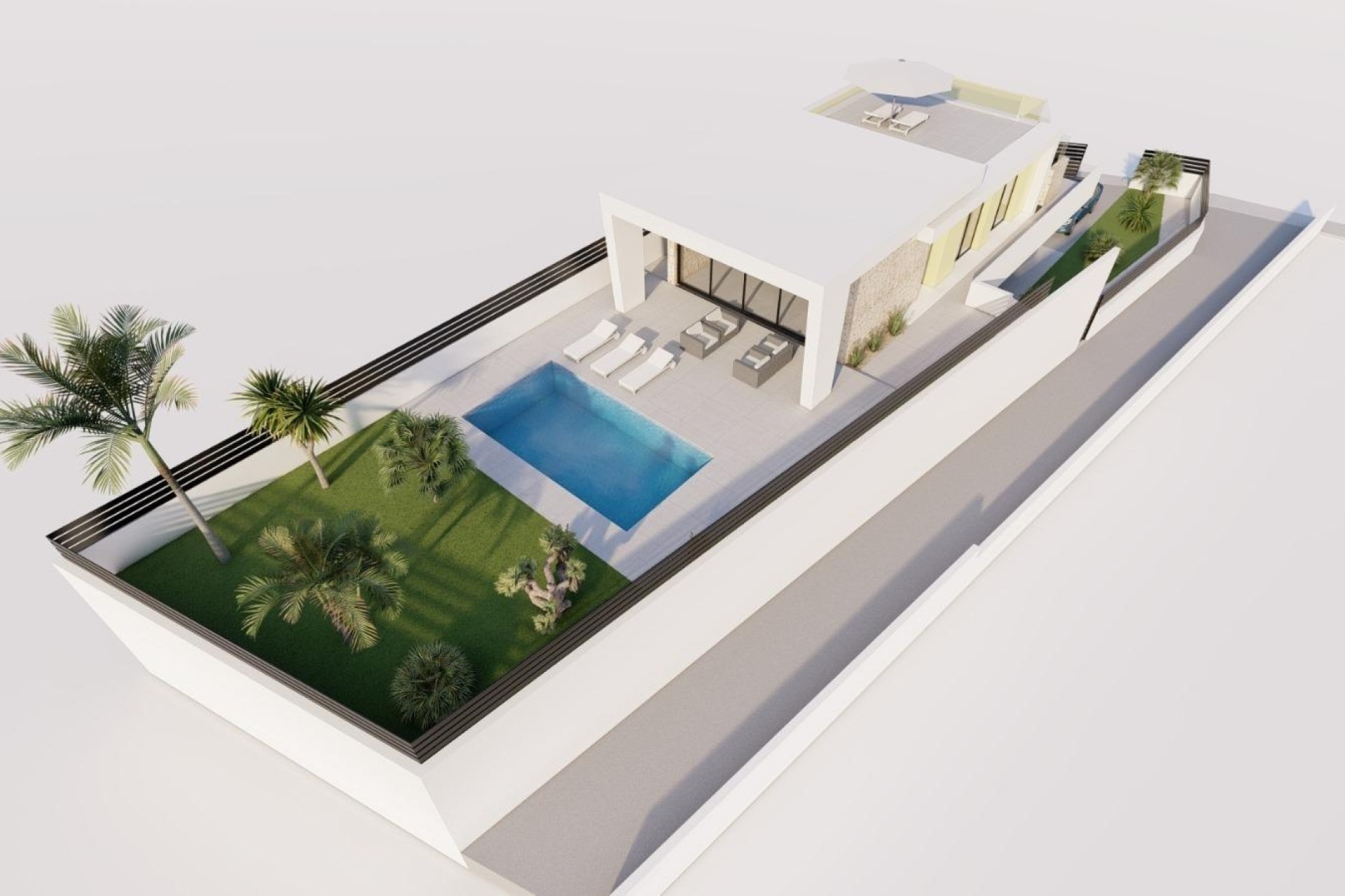 Nowa konstrukcja - Willa wolnostojąca -
Torrevieja - Los Balcones