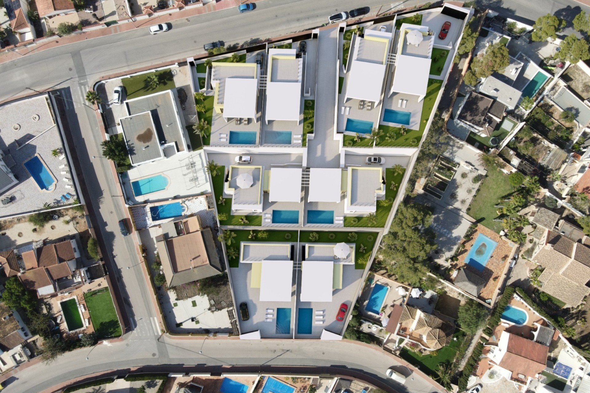 Nowa konstrukcja - Willa wolnostojąca -
Torrevieja