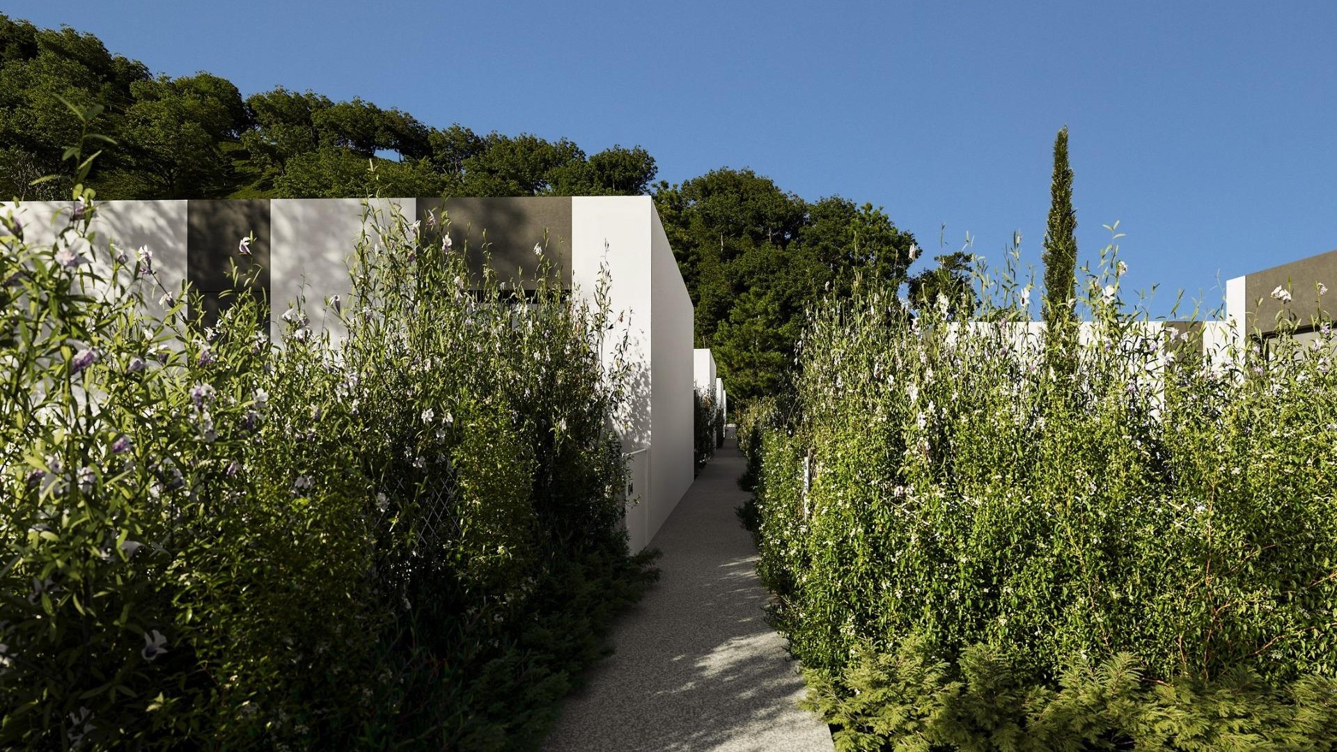 Nybyggd - Fristående villa -
Alfaz del Pi - Barranc Fondo