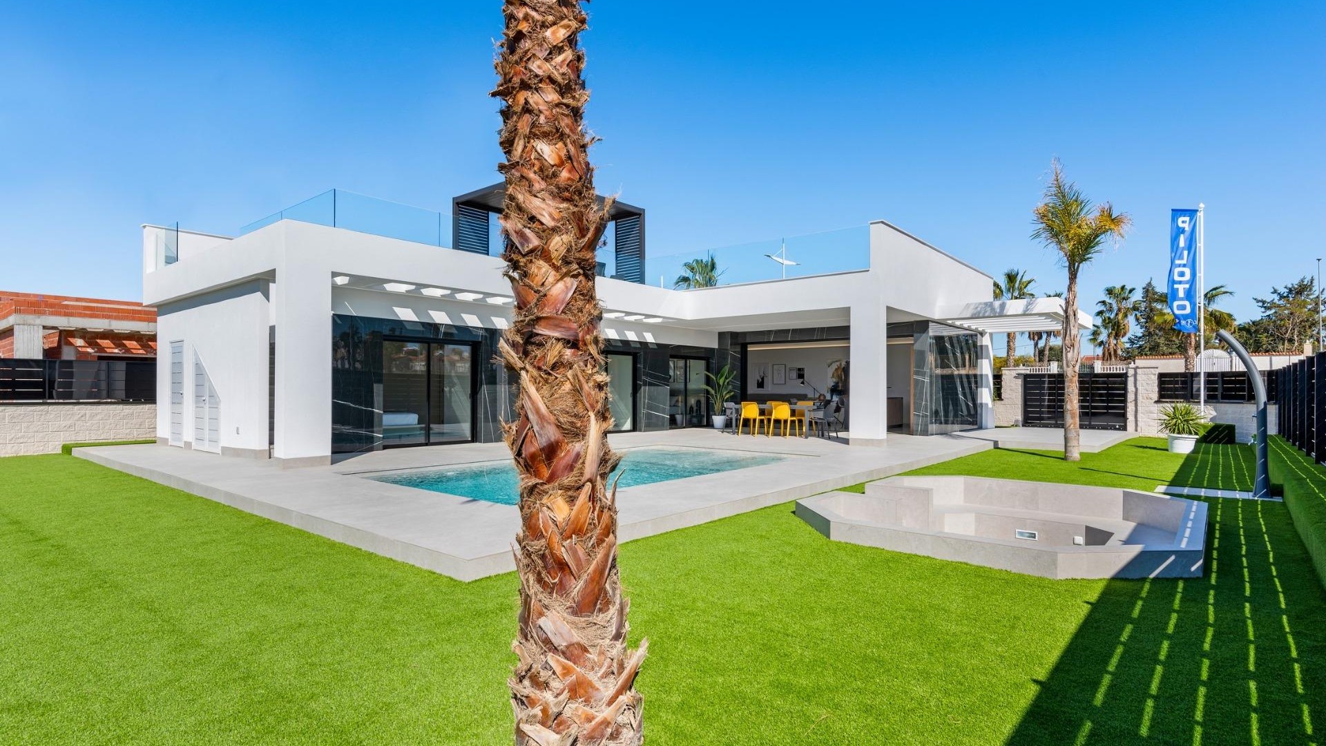 Nybyggd - Fristående villa -
Algorfa - La Finca Golf