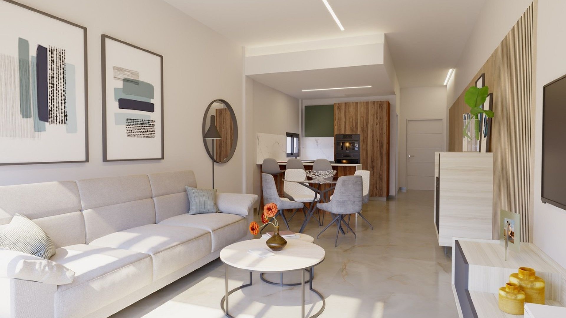 Nybyggd - Fristående villa -
Algorfa