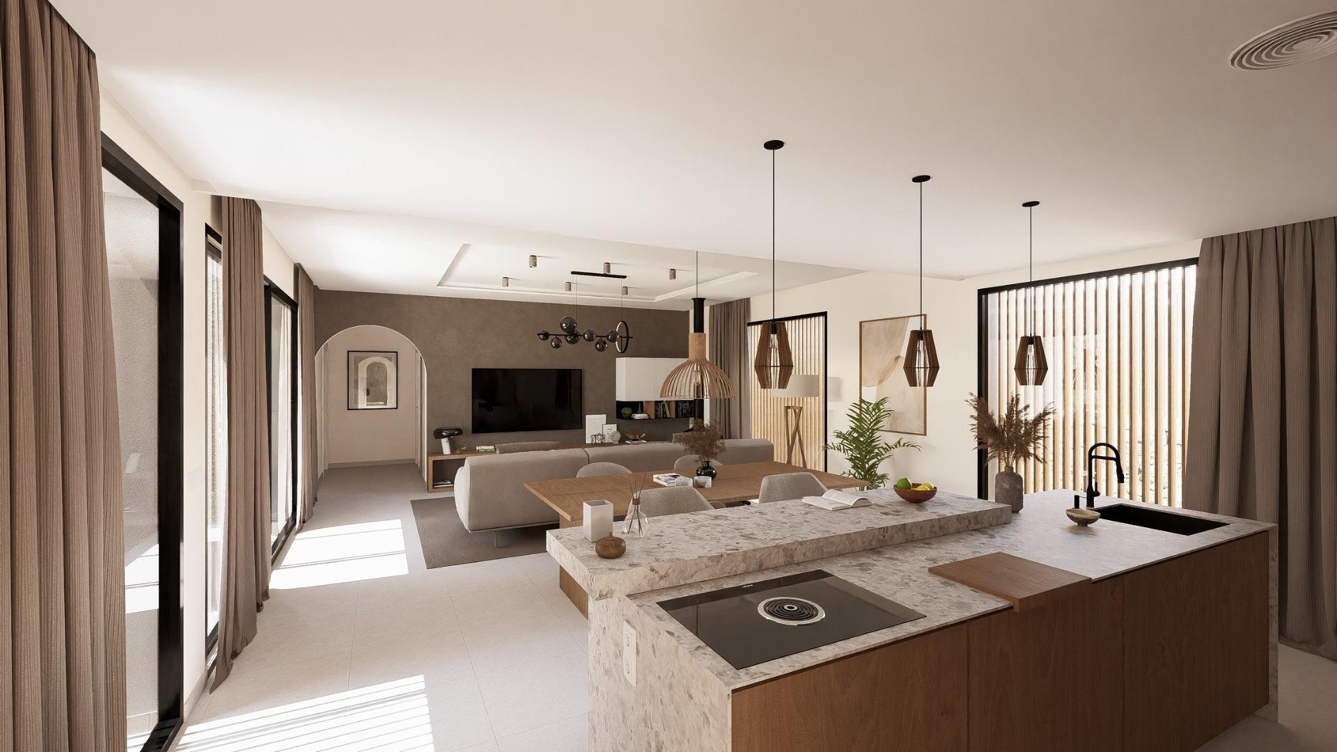 Nybyggd - Fristående villa -
BAÑOS Y MENDIGO - Altaona Golf