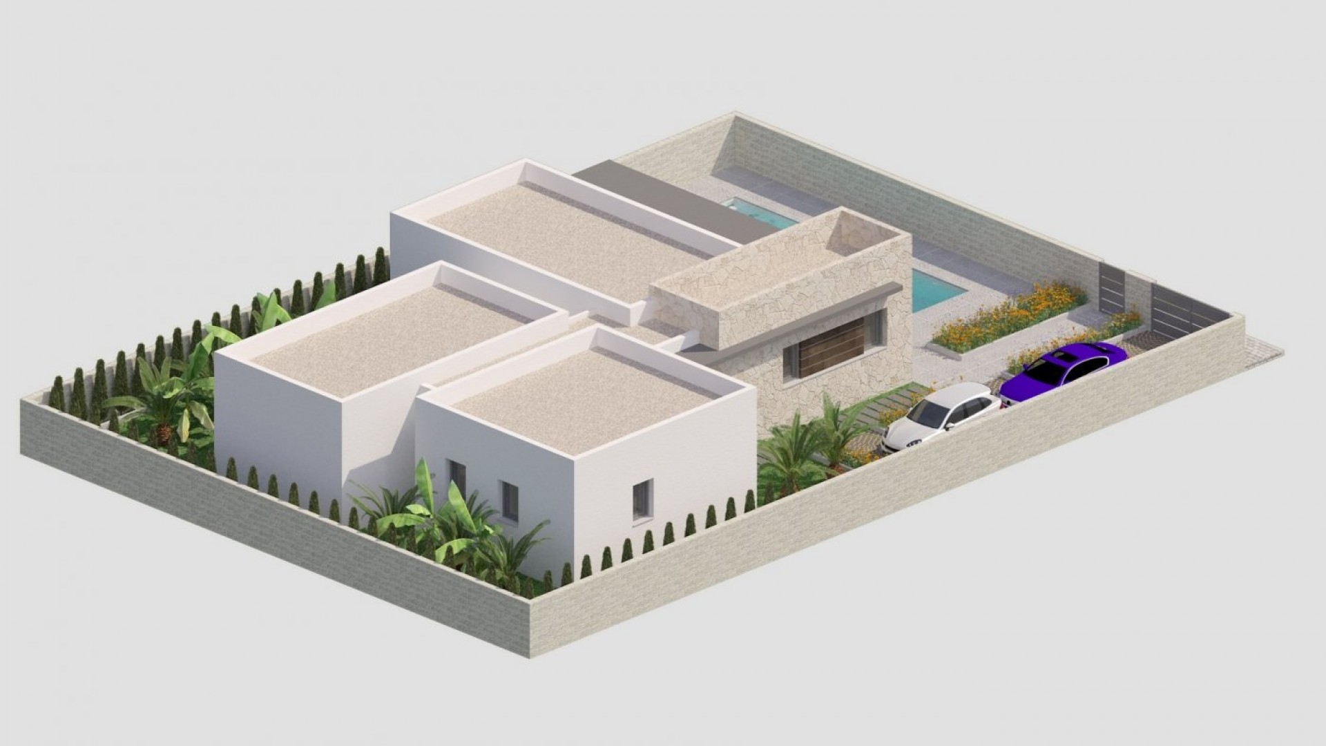 Nybyggd - Fristående villa -
Benijofar