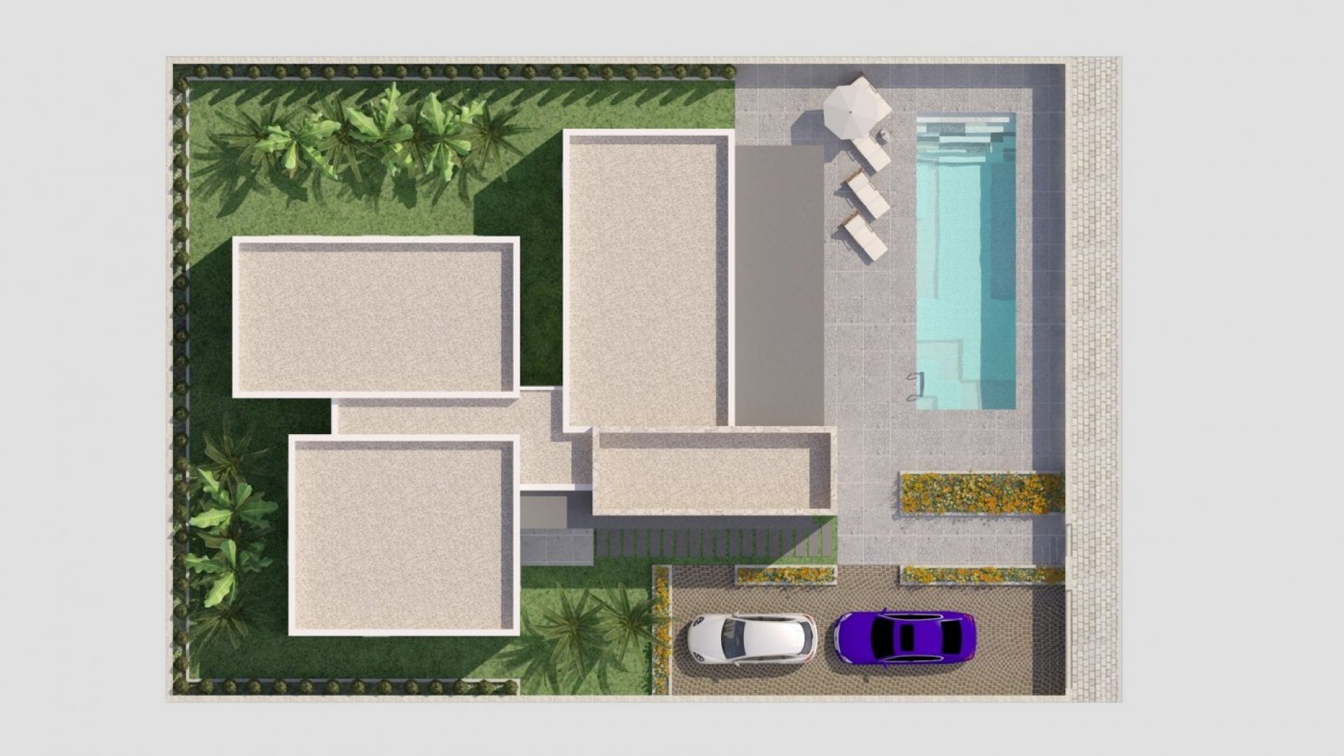 Nybyggd - Fristående villa -
Benijofar