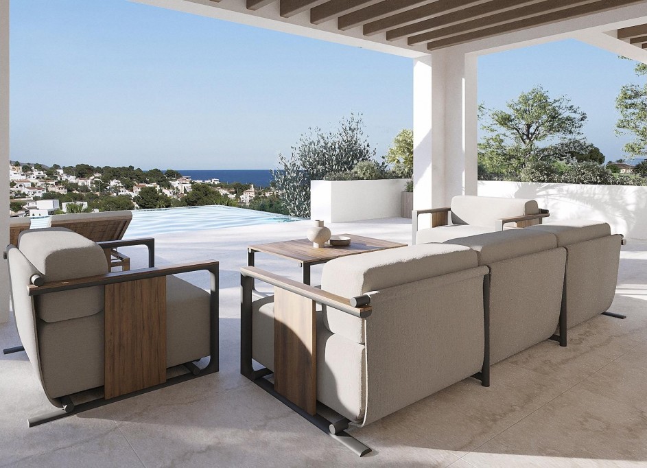 Nybyggd - Fristående villa -
Benissa - La Fustera