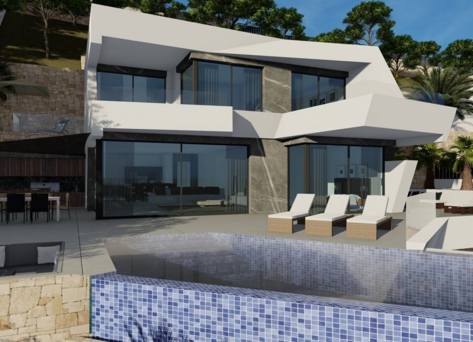 Nybyggd - Fristående villa -
Calpe - Maryvilla