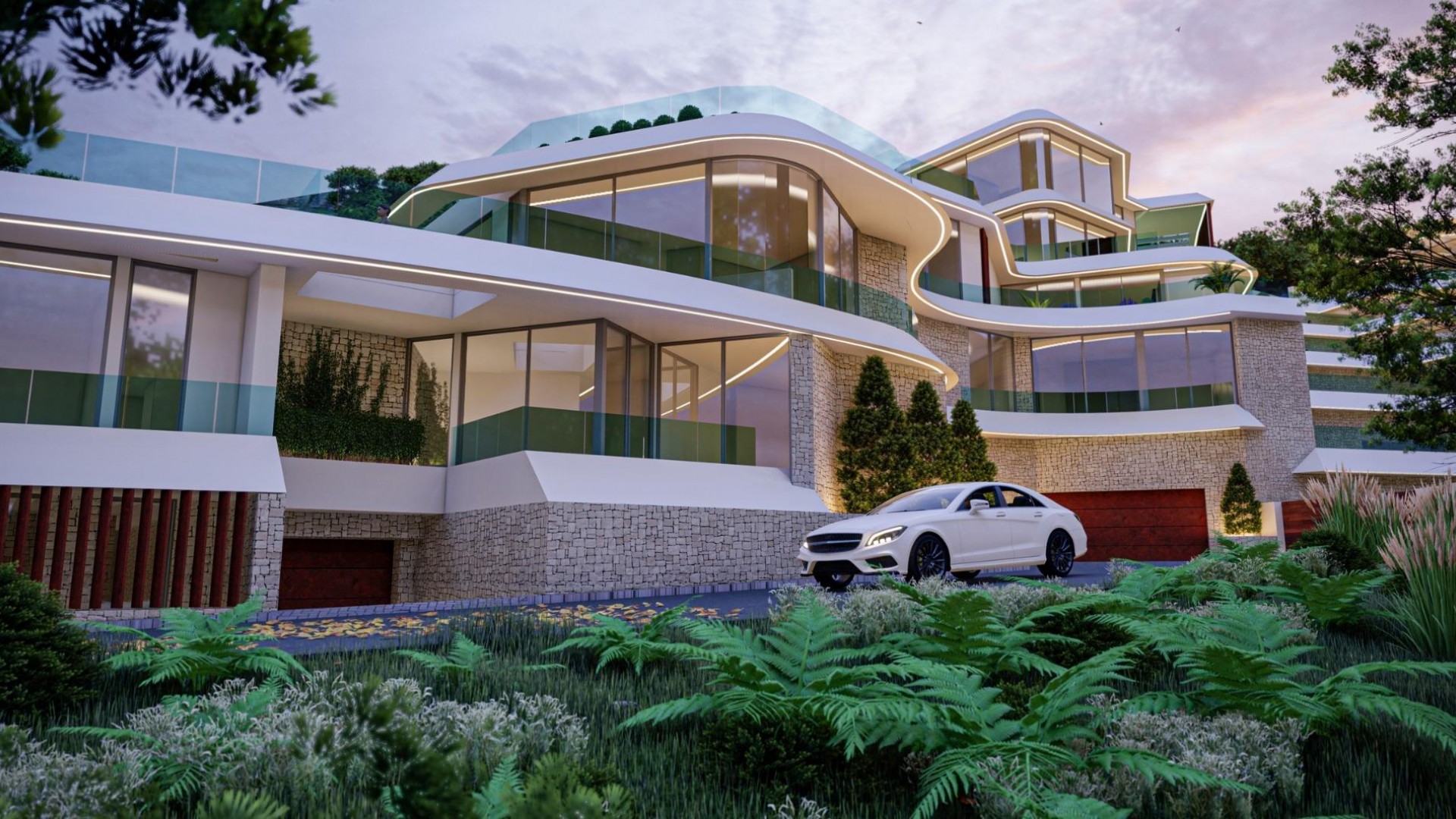 Nybyggd - Fristående villa -
Calpe - Mascarat