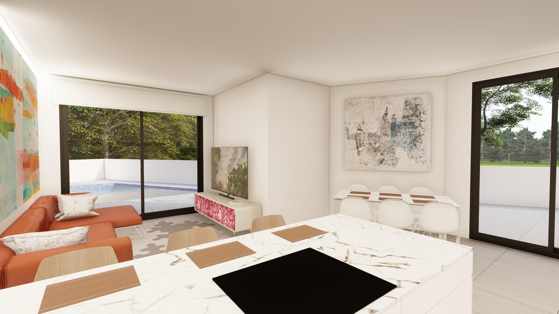 Nybyggd - Fristående villa -
Daya Nueva - pueblo