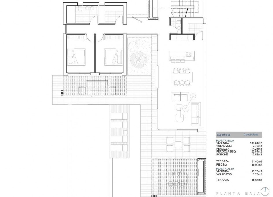 Nybyggd - Fristående villa -
Jávea - La Cala