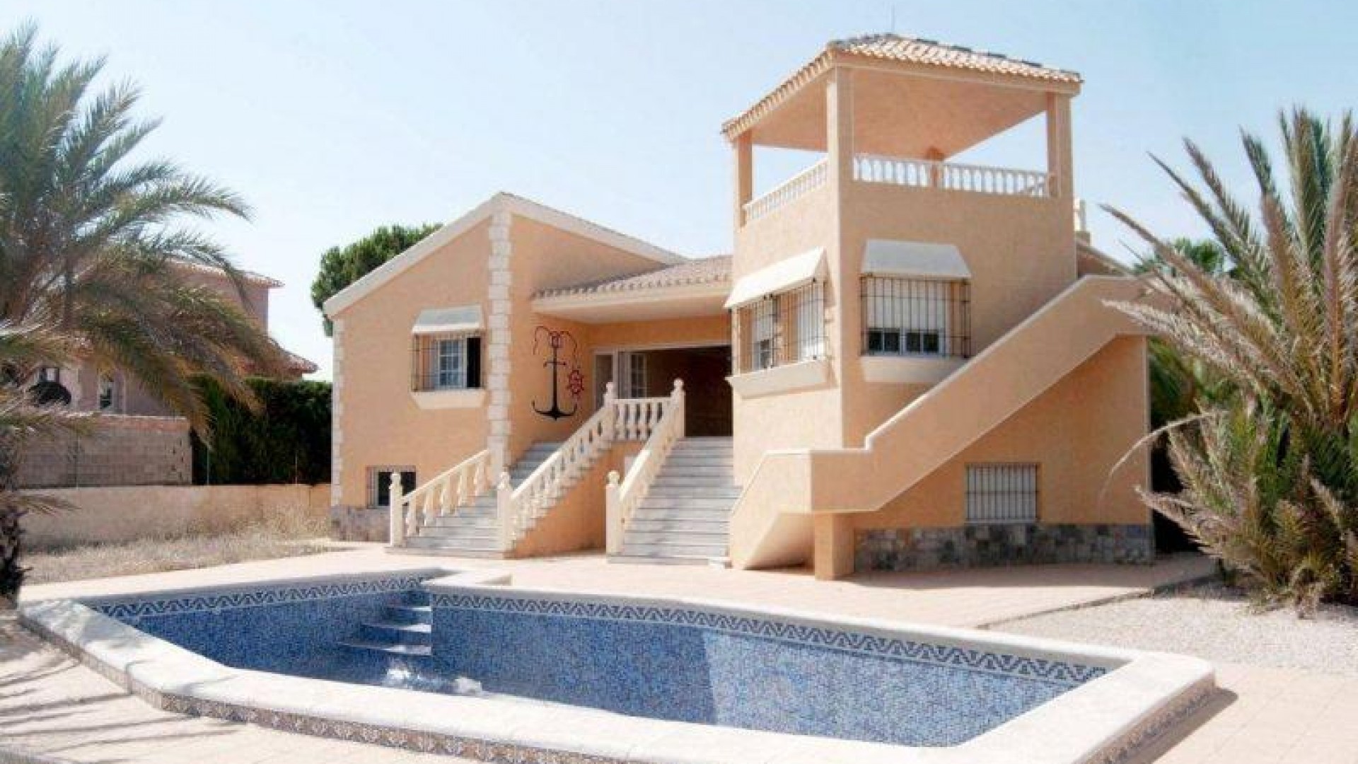 Nybyggd - Fristående villa -
La Manga del Mar Menor