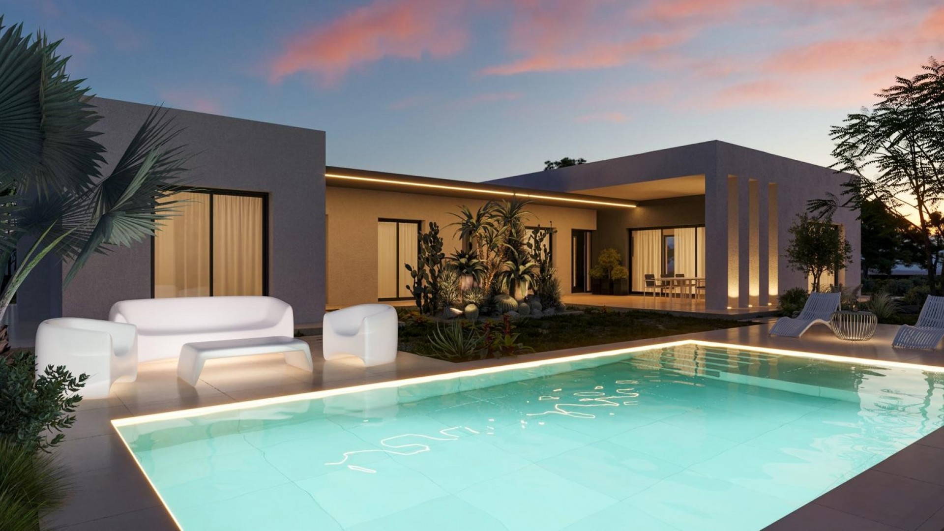 Nybyggd - Fristående villa -
La Romana