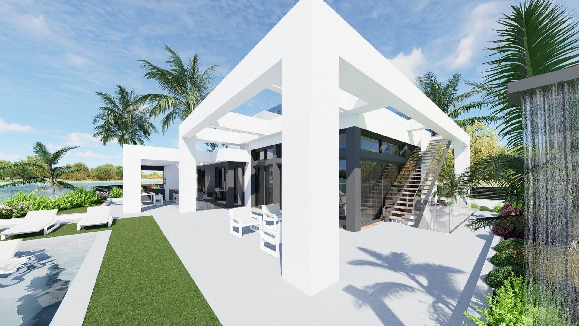 Nybyggd - Fristående villa -
Los Alcazares - Santa Rosalia Lake and Life Resort