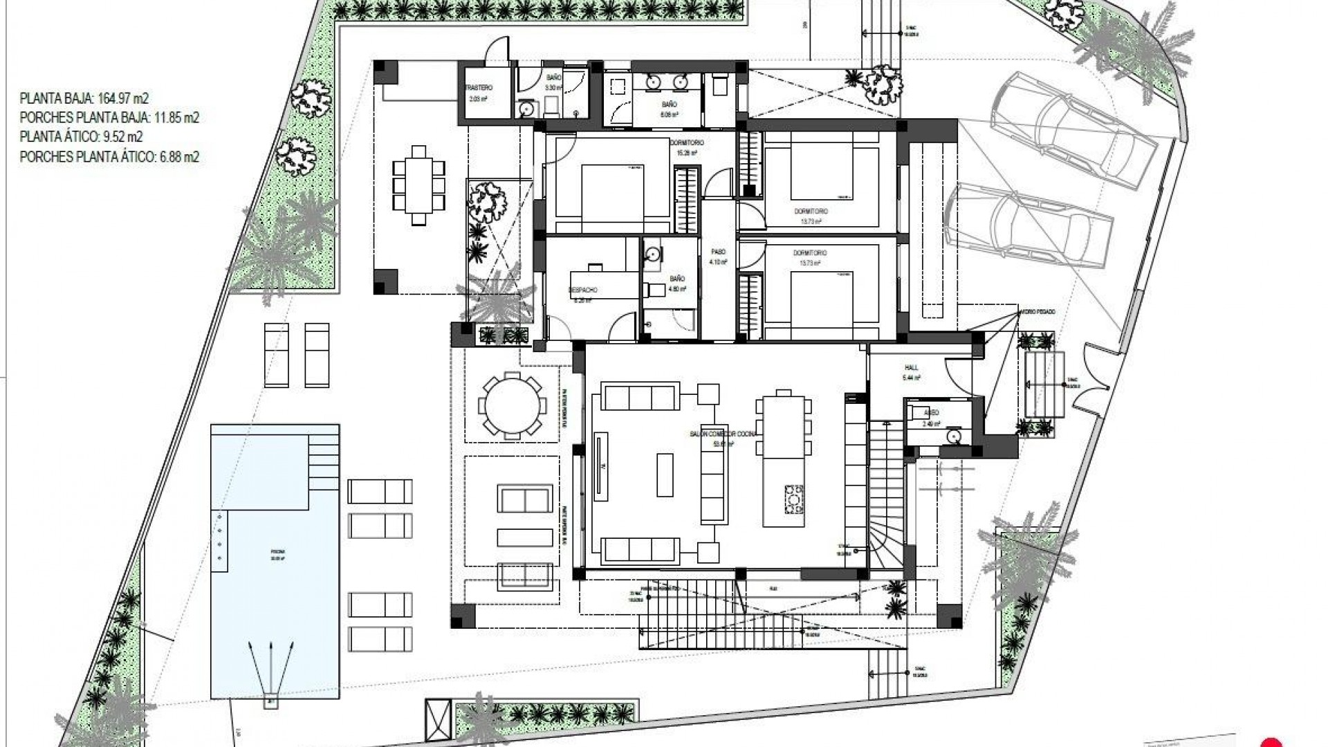 Nybyggd - Fristående villa -
Los Alcazares - Santa Rosalia Lake and Life Resort
