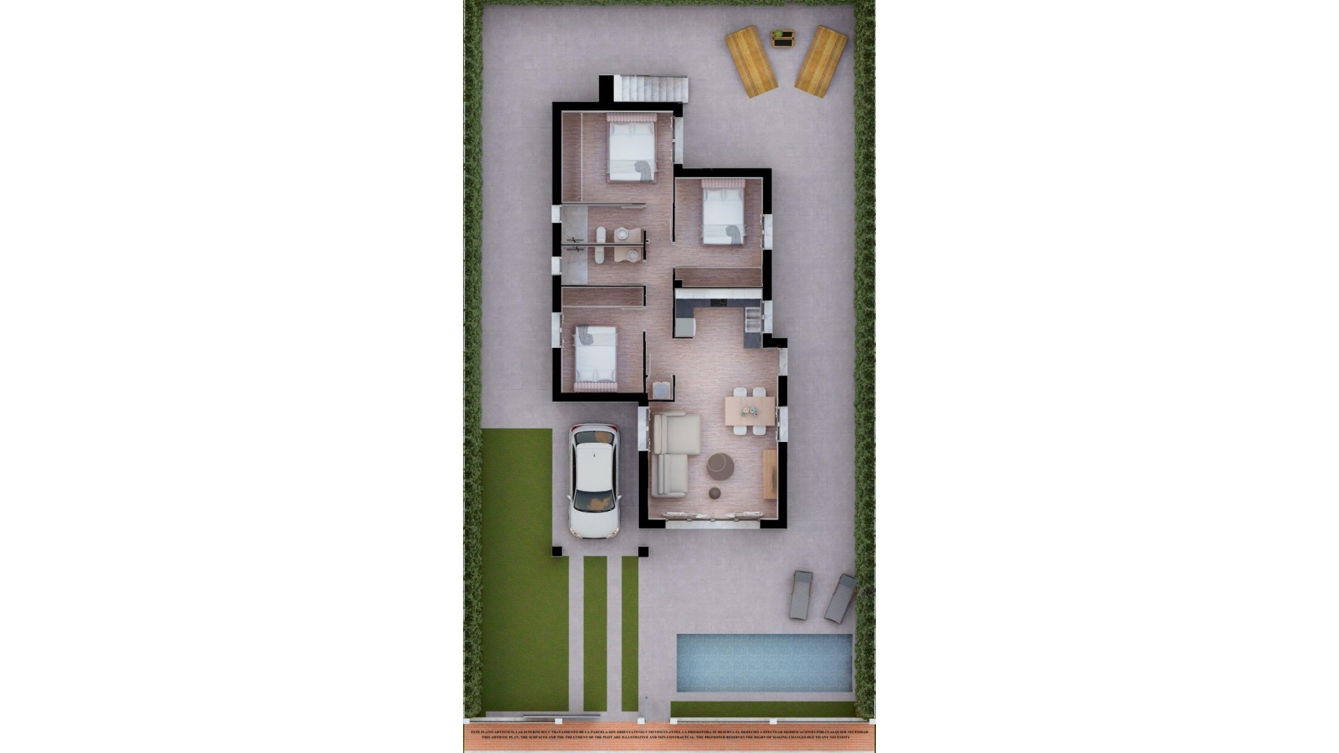 Nybyggd - Fristående villa -
Los Alcazares - Serena Golf