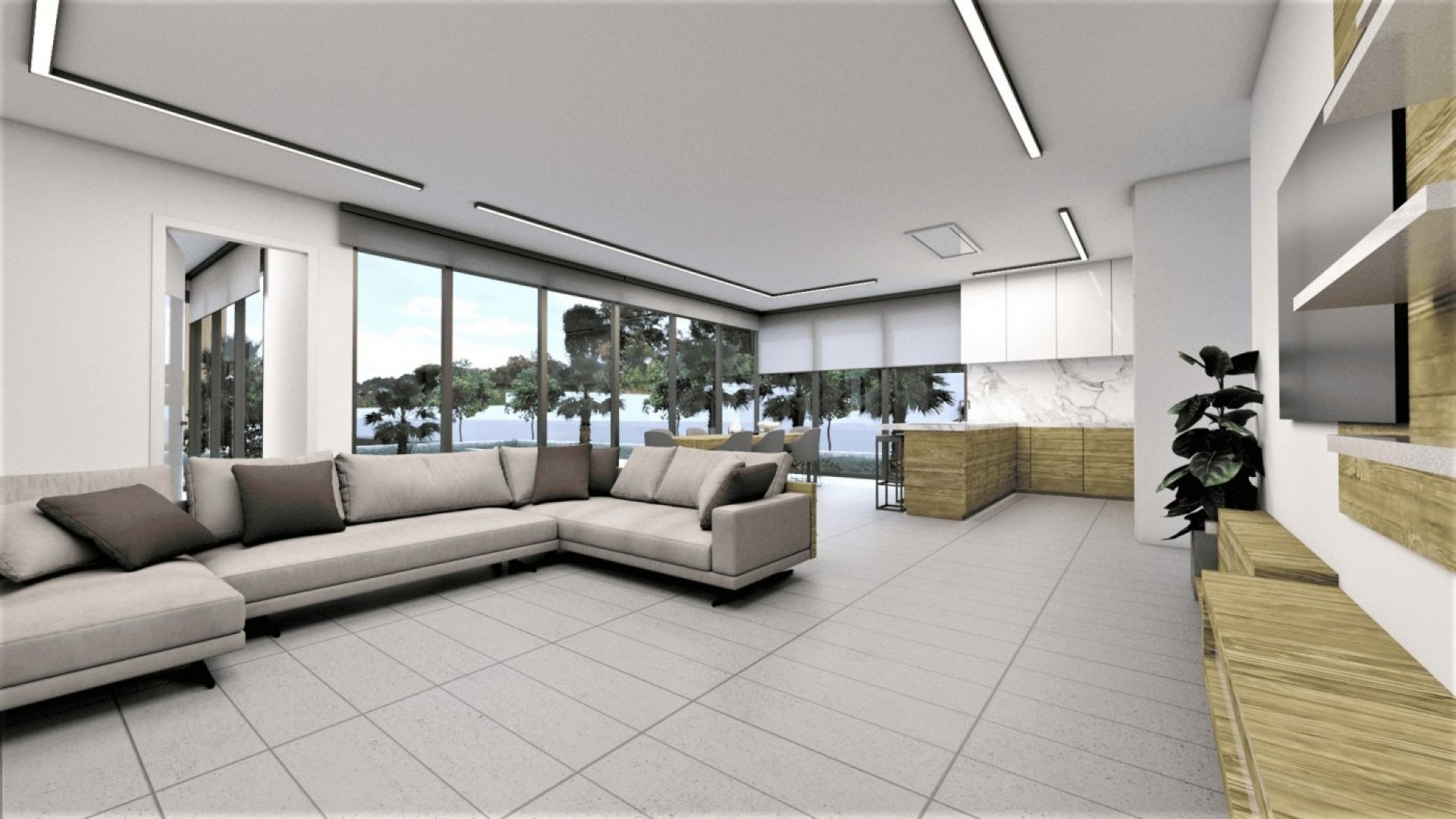 Nybyggd - Fristående villa -
Orihuela Costa - La Zenia