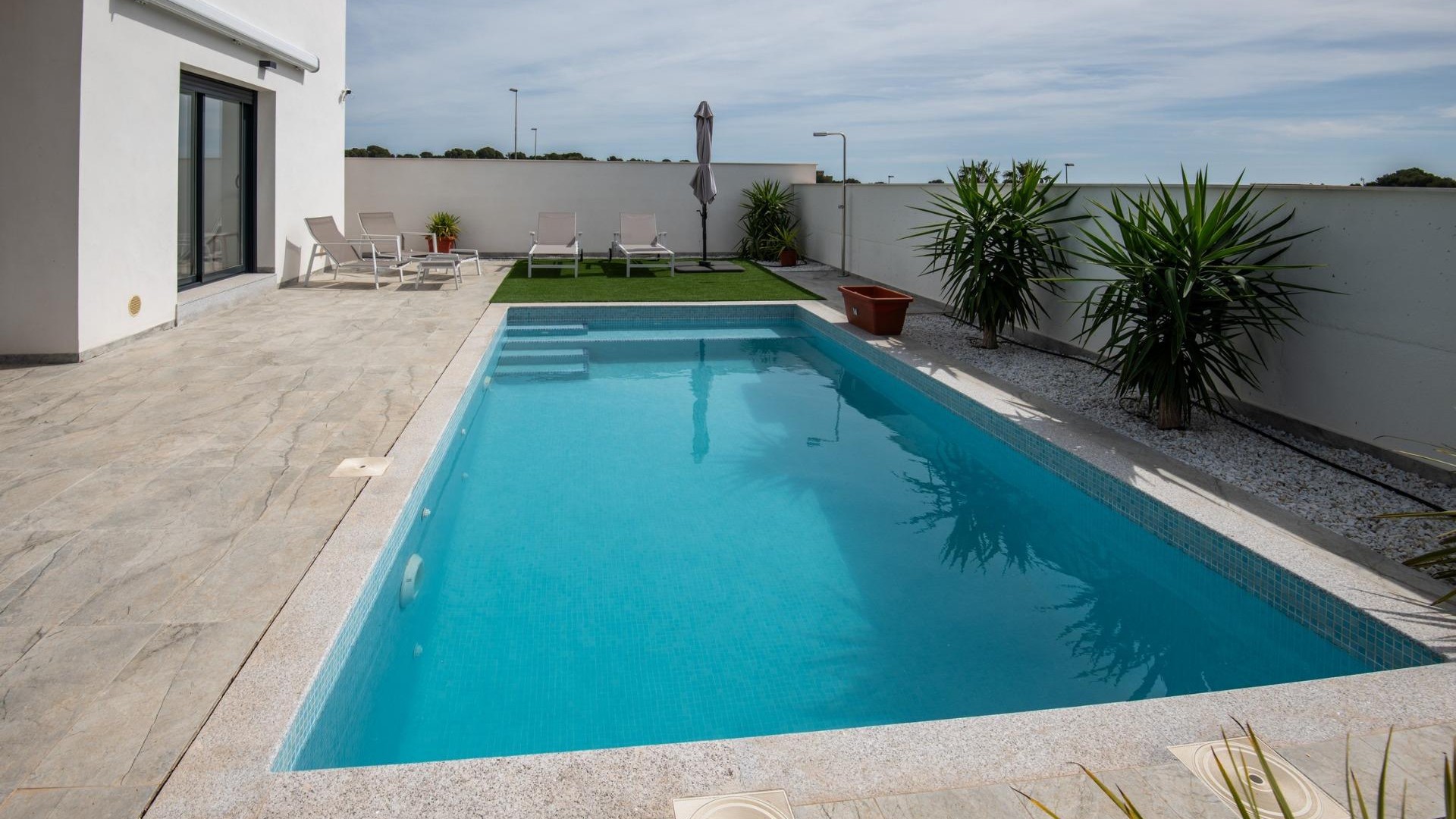 Nybyggd - Fristående villa -
Pilar de la Horadada - Pinar de Campoverde