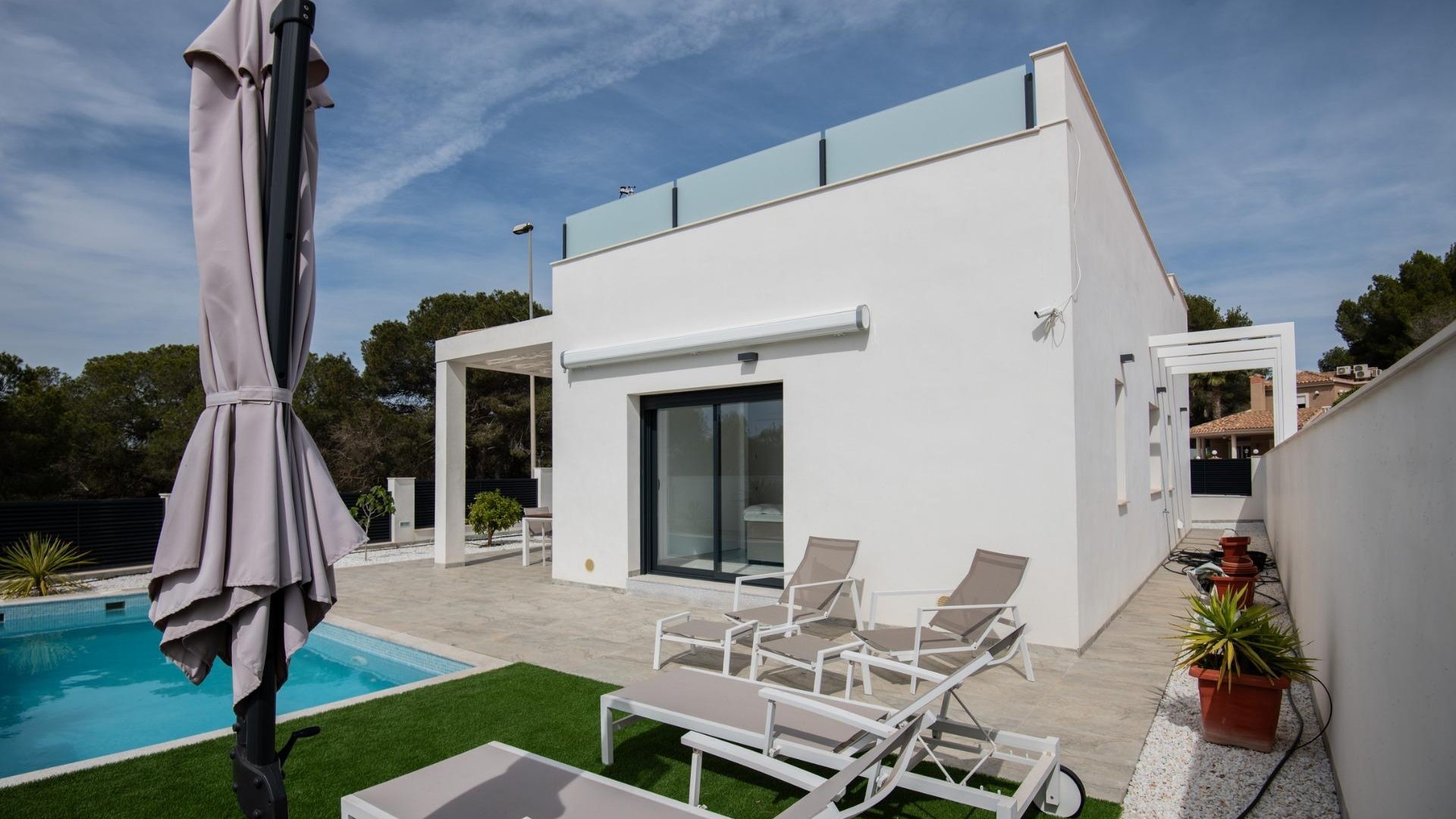 Nybyggd - Fristående villa -
Pilar de la Horadada - Pinar de Campoverde