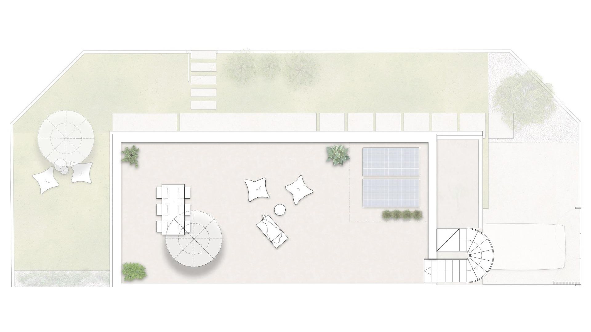 Nybyggd - Fristående villa -
Pilar de la Horadada - pueblo