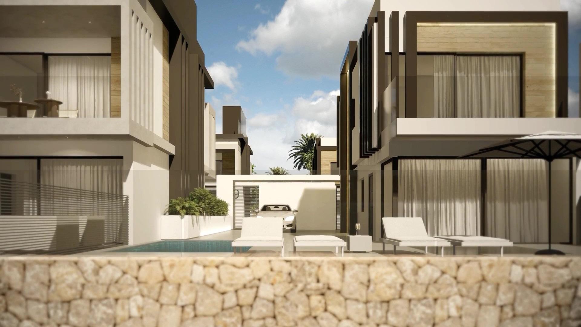 Nybyggd - Fristående villa -
Puerto de mazarron - El Alamillo