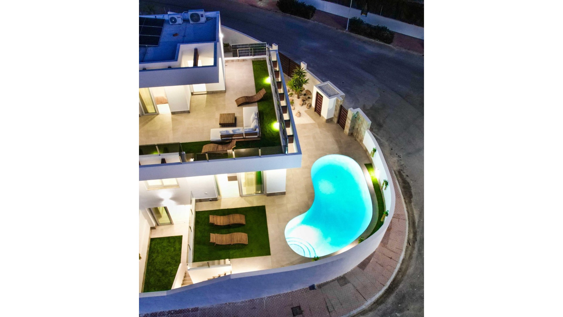 Nybyggd - Fristående villa -
Rojales - Golf La Marquesa (Ciudad Quesada)