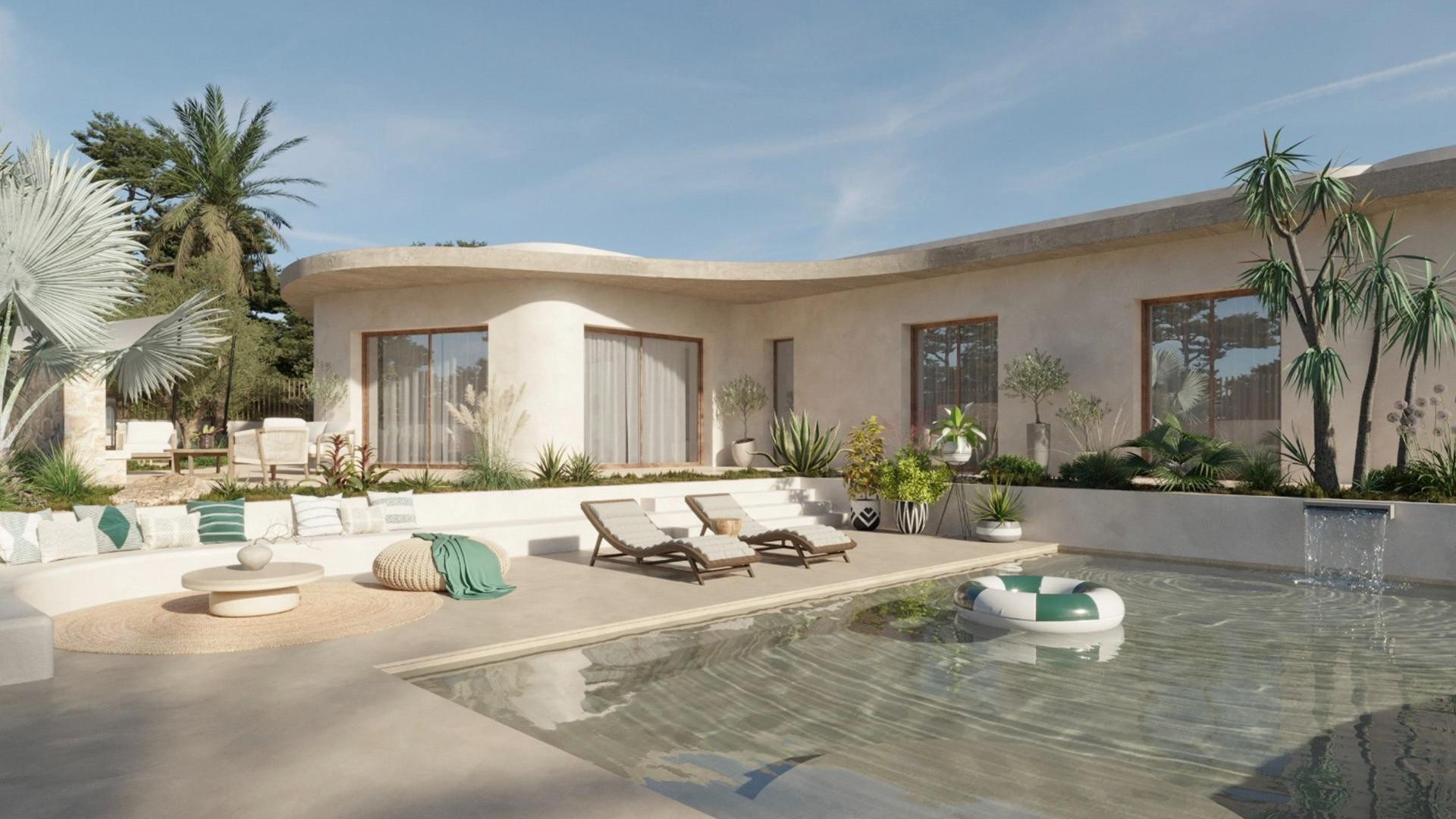 Nybyggd - Fristående villa -
San Fulgencio - La Escuera