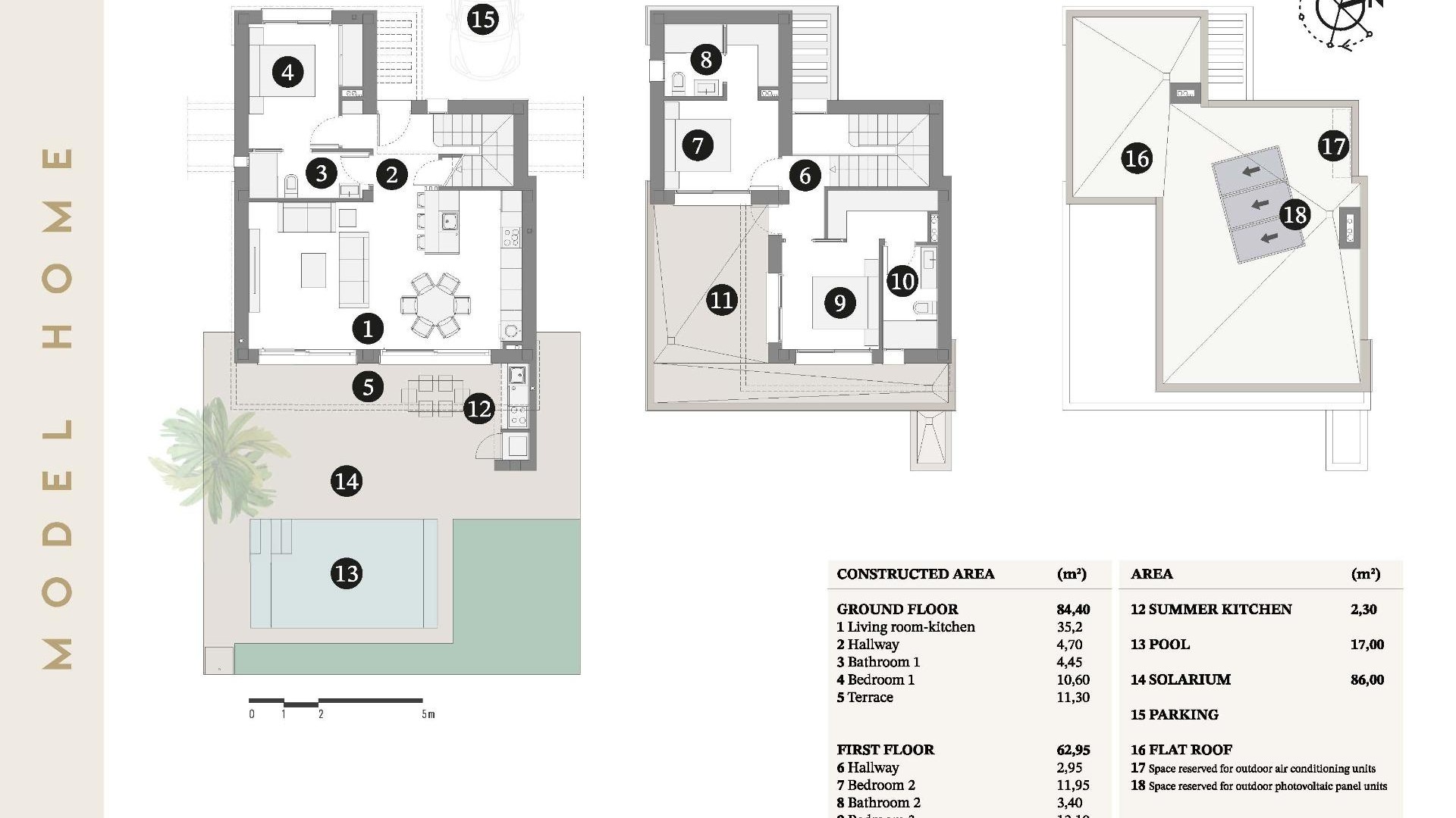 Nybyggd - Fristående villa -
San Javier - Santiago de la Ribera