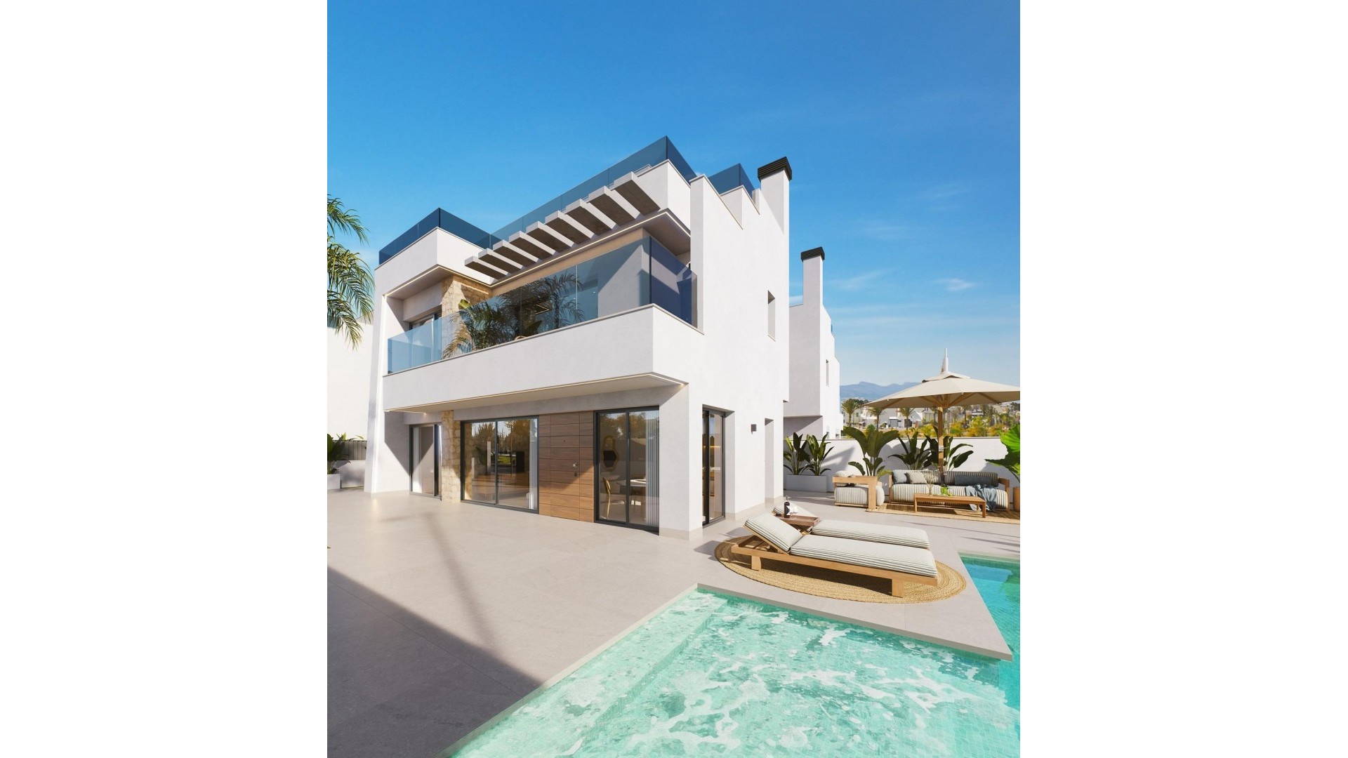 Nybyggd - Fristående villa -
Torre Pacheco - Santa Rosalia Lake And Life Resort