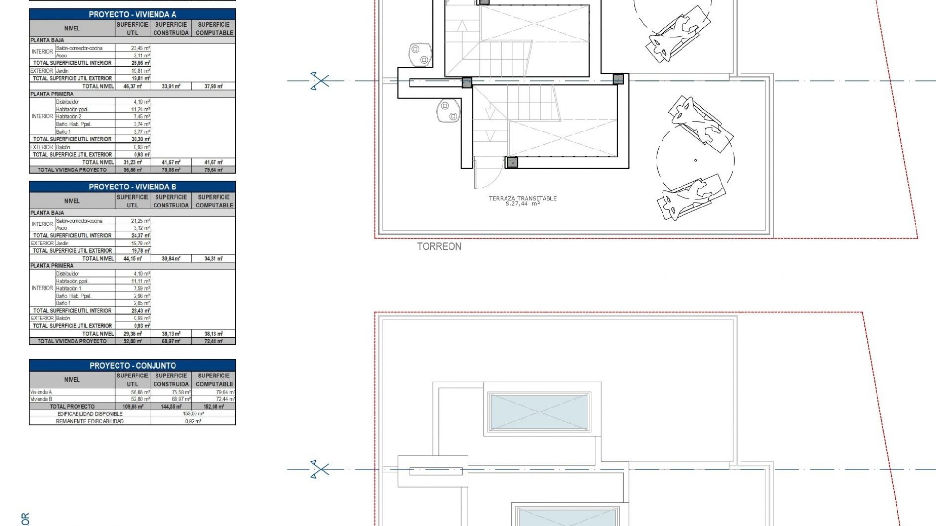 Nybyggd - Radhus -
Cartagena - La Azohía