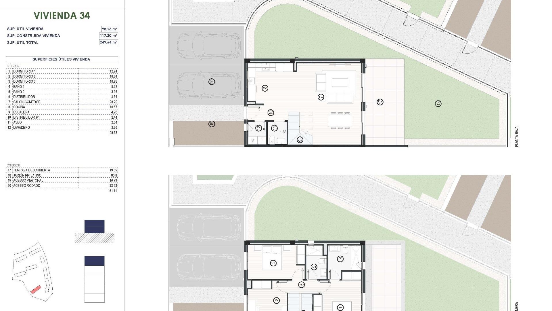 Nybyggd - Radhus -
Finestrat - Balcón de finestrat