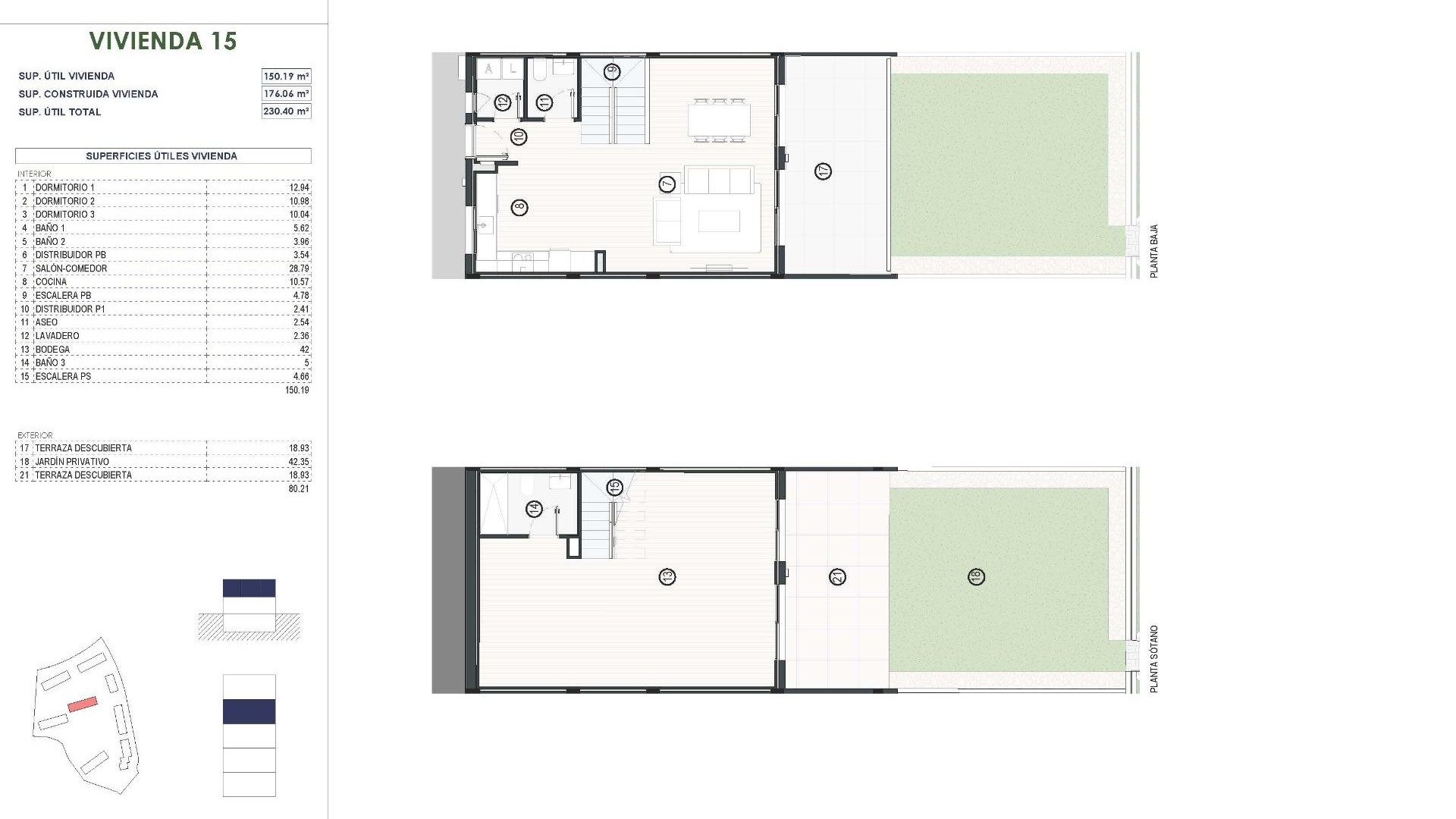 Nybyggd - Radhus -
Finestrat - Balcón de finestrat