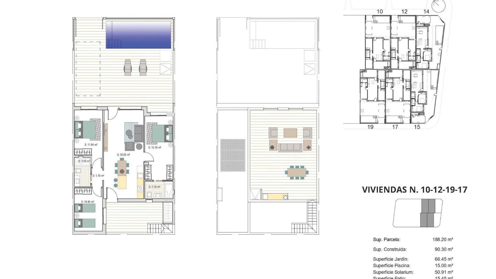 Nybyggd - Radhus -
Torre Pacheco - Roldán
