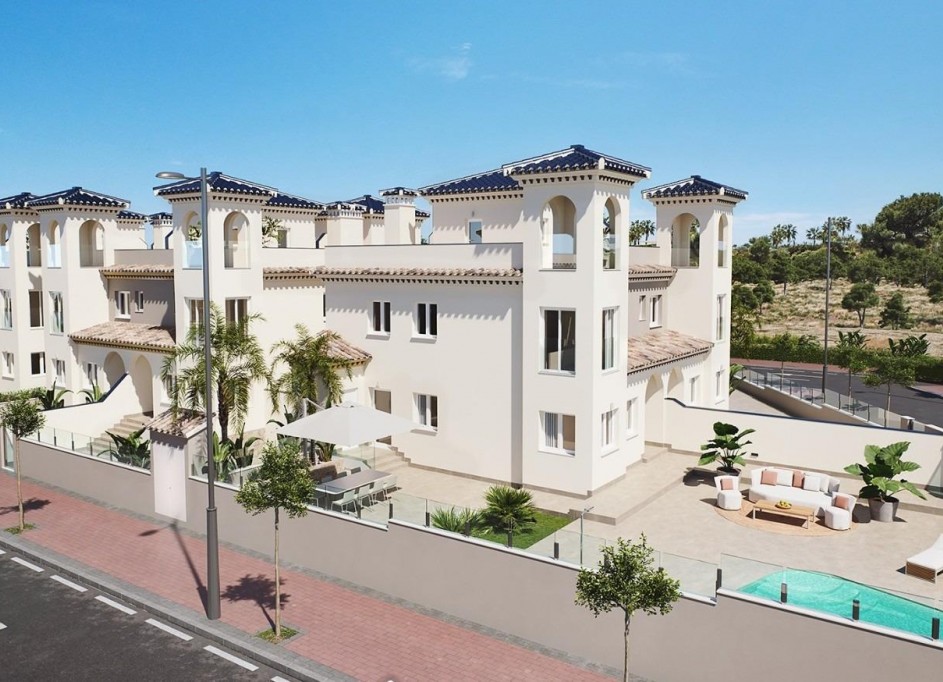 Nybyggd - Villa i parhus -
Bigastro - pueblo