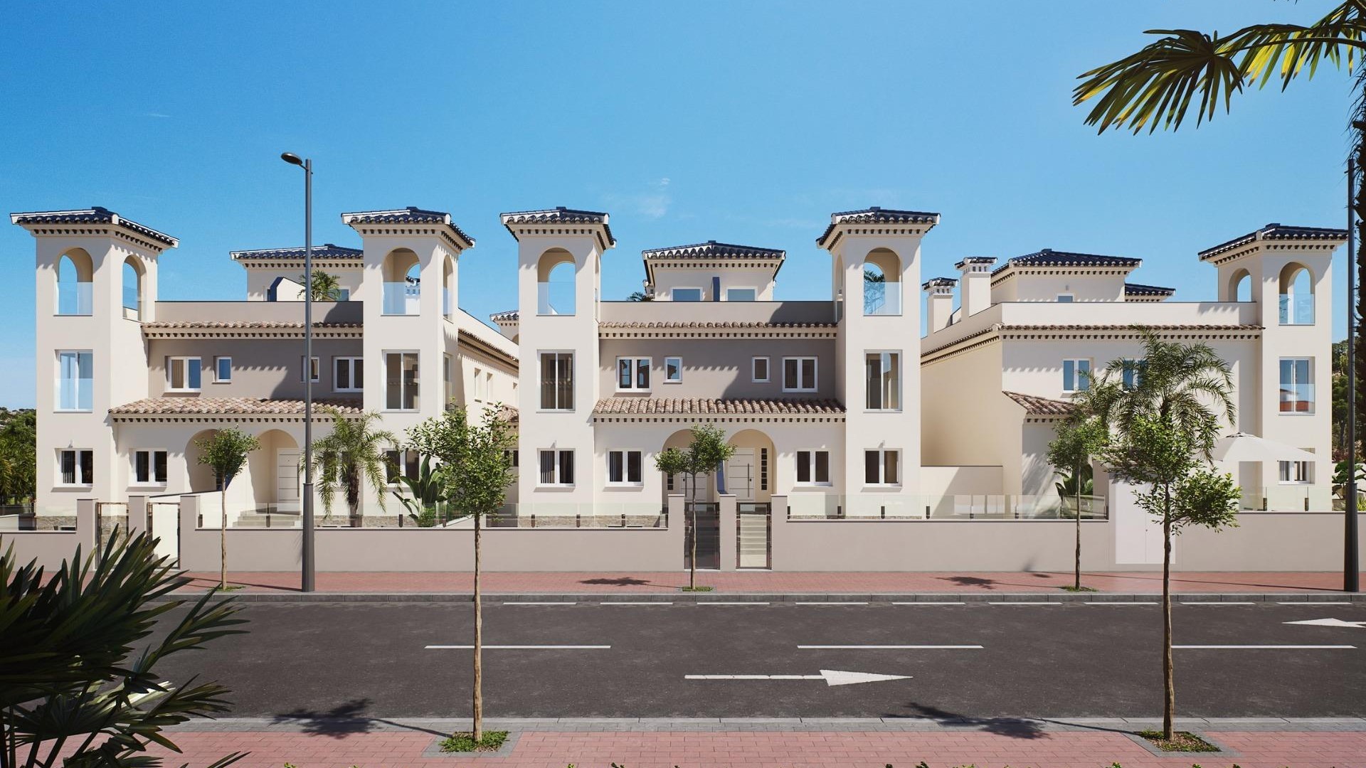 Nybyggd - Villa i parhus -
Bigastro - pueblo