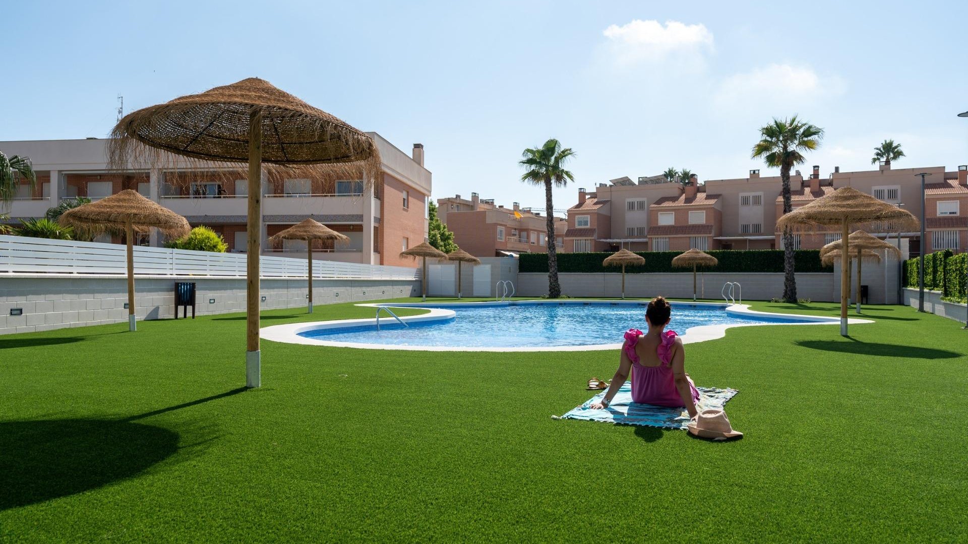 Nybyggd - Villa i parhus -
Gran Alacant - Centro comercial ga