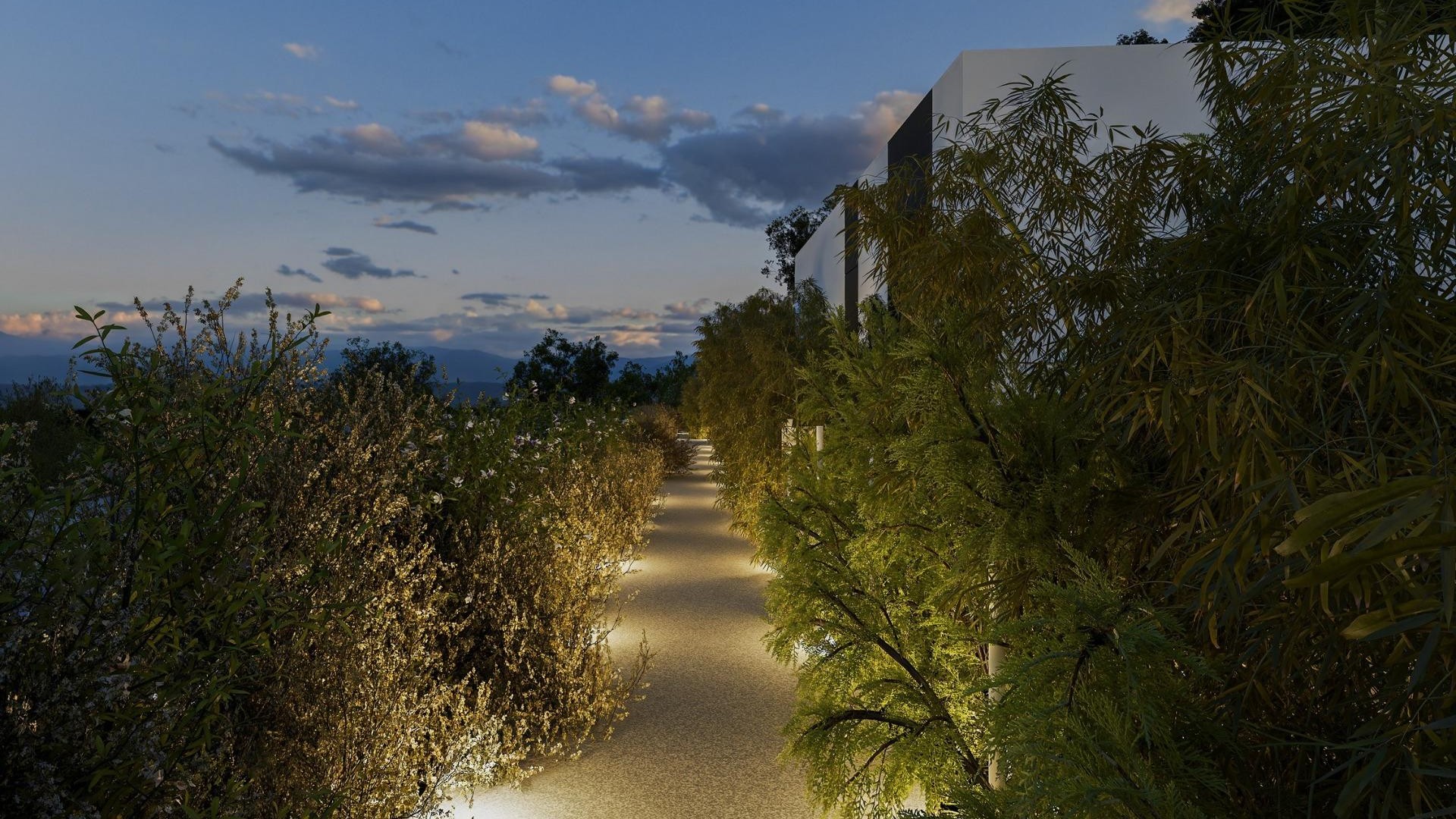 Nybyggeri - Fritliggende villa -
Alfaz del Pi - Barranc Fondo