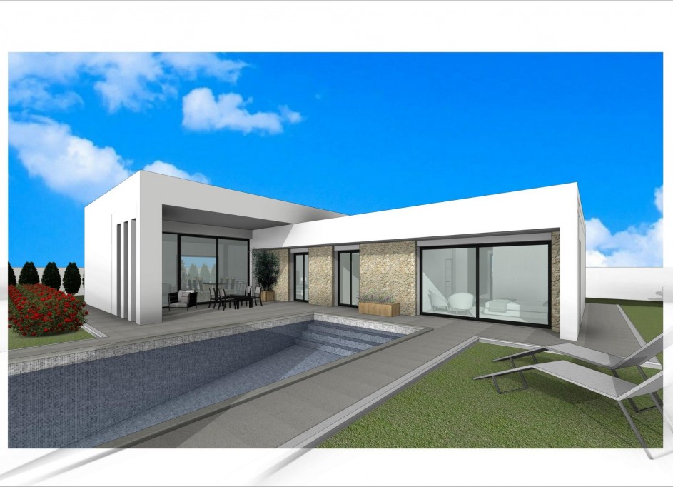 Nybyggeri - Fritliggende villa -
Aspe - Poligono 19