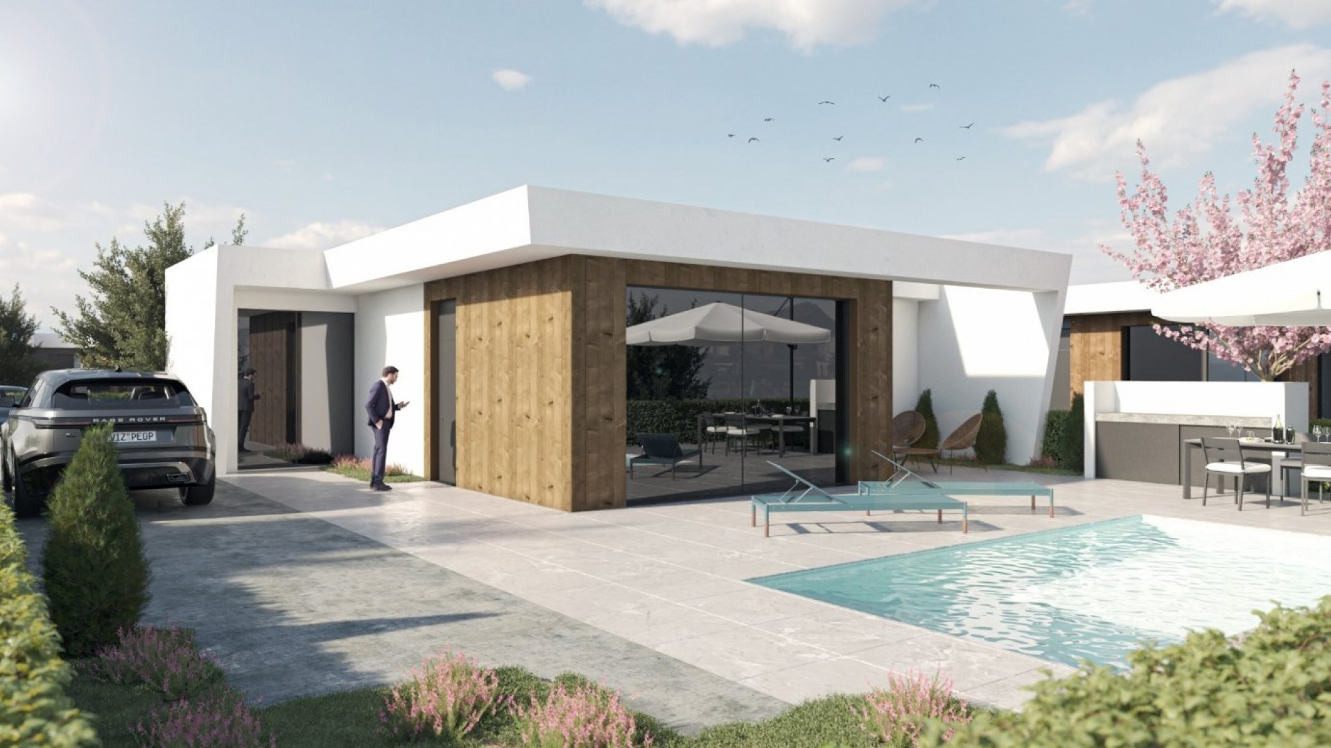 Nybyggeri - Fritliggende villa -
BAÑOS Y MENDIGO - Altaona golf and country village