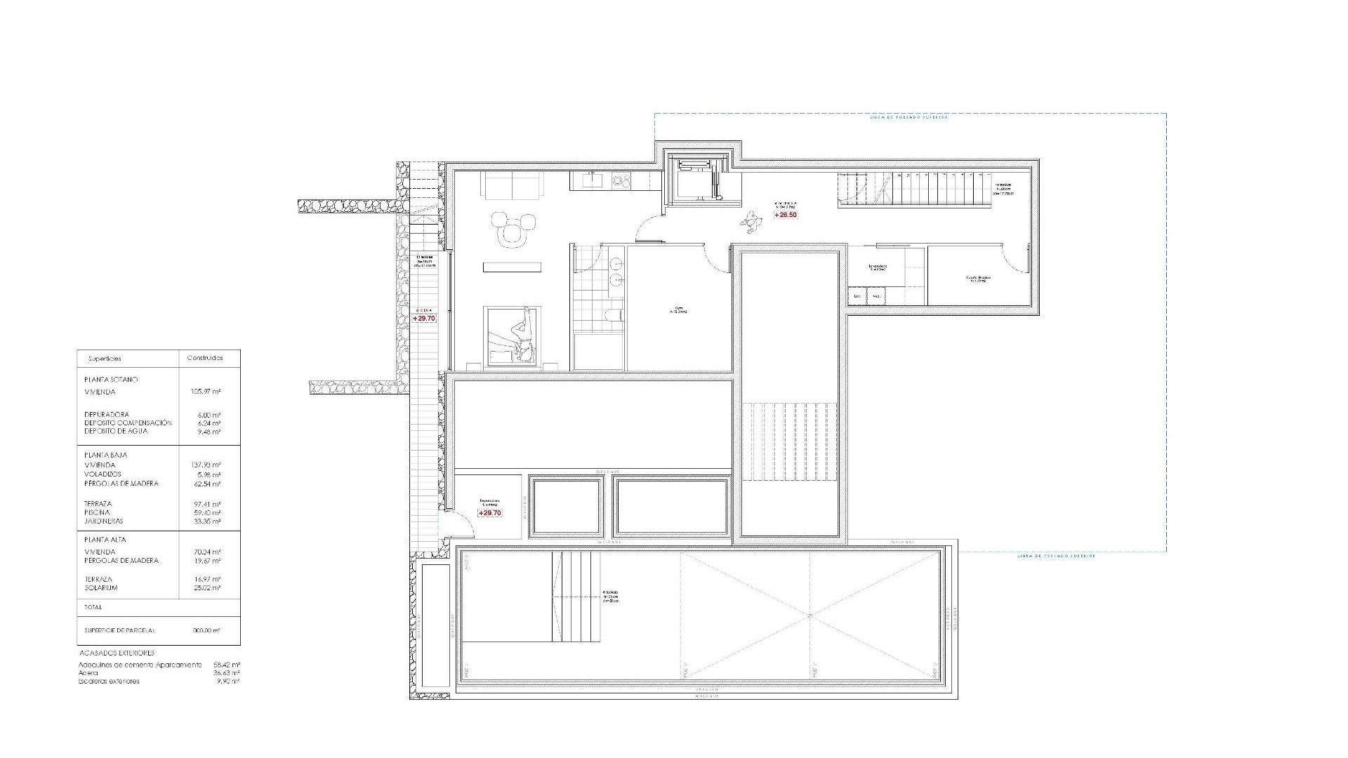 Nybyggeri - Fritliggende villa -
Benissa - Cala de la Fustera