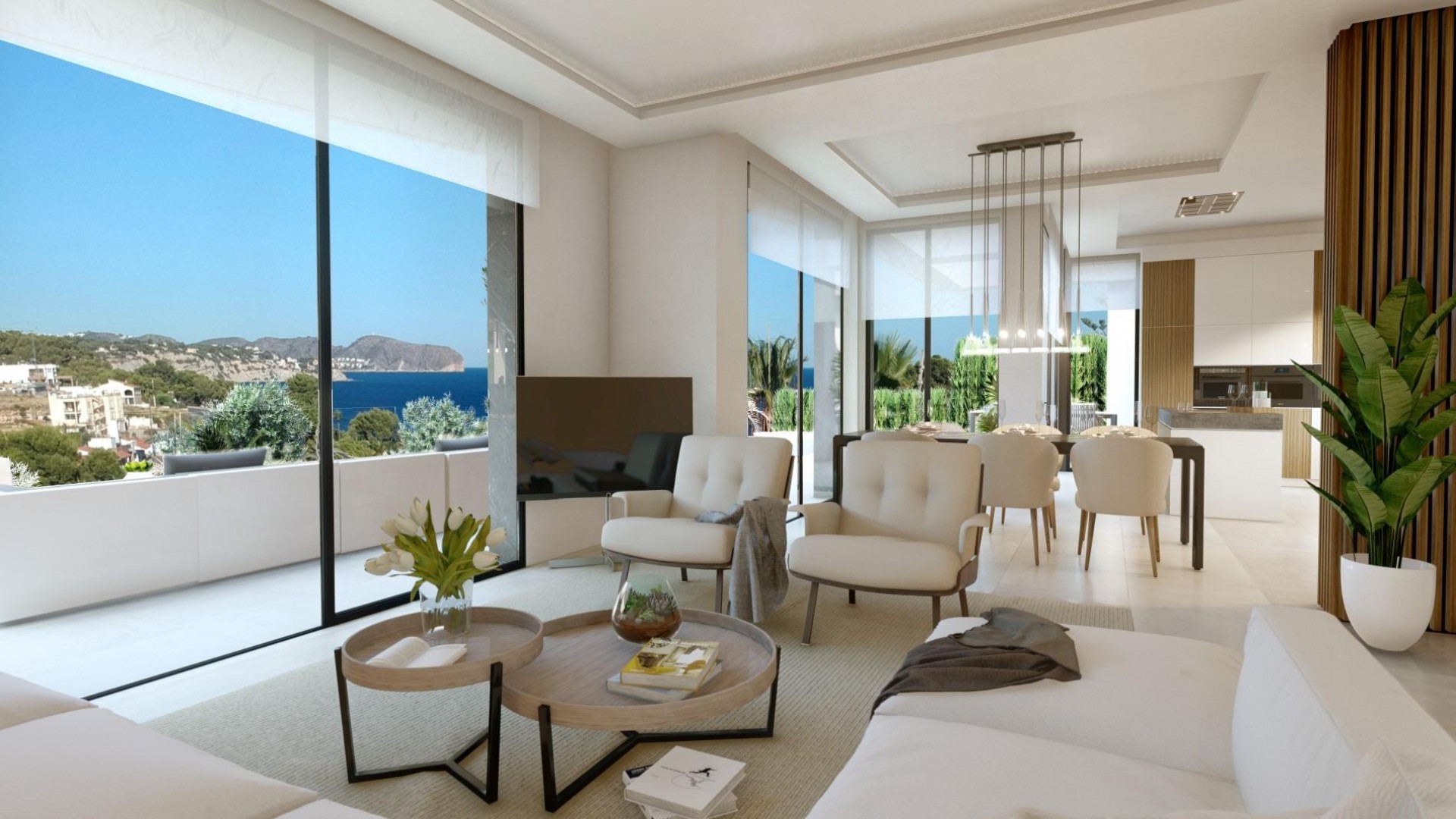 Nybyggeri - Fritliggende villa -
Benissa - Urb. La Fustera