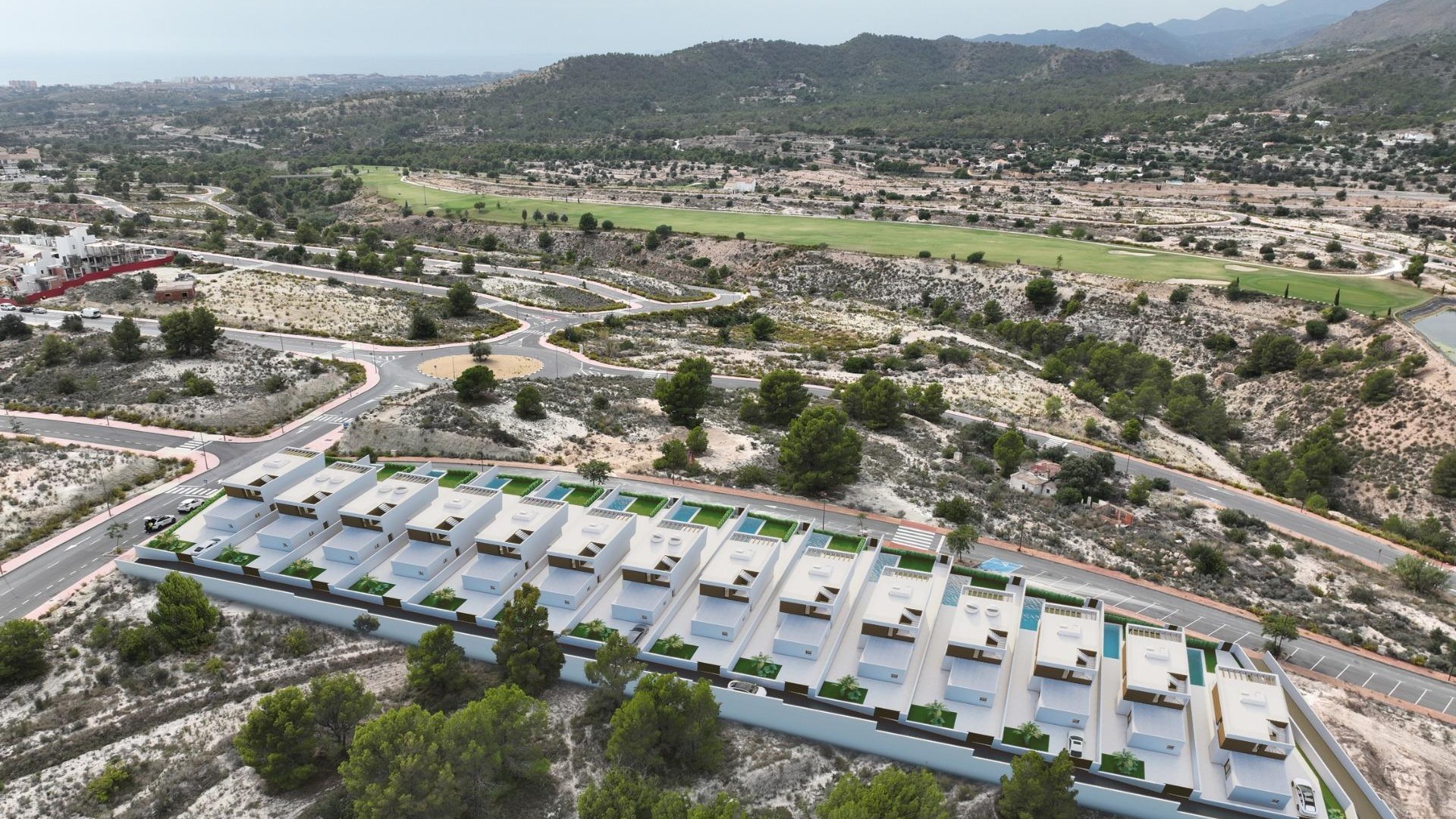 Nybyggeri - Fritliggende villa -
Finestrat - Puig Campana Golf