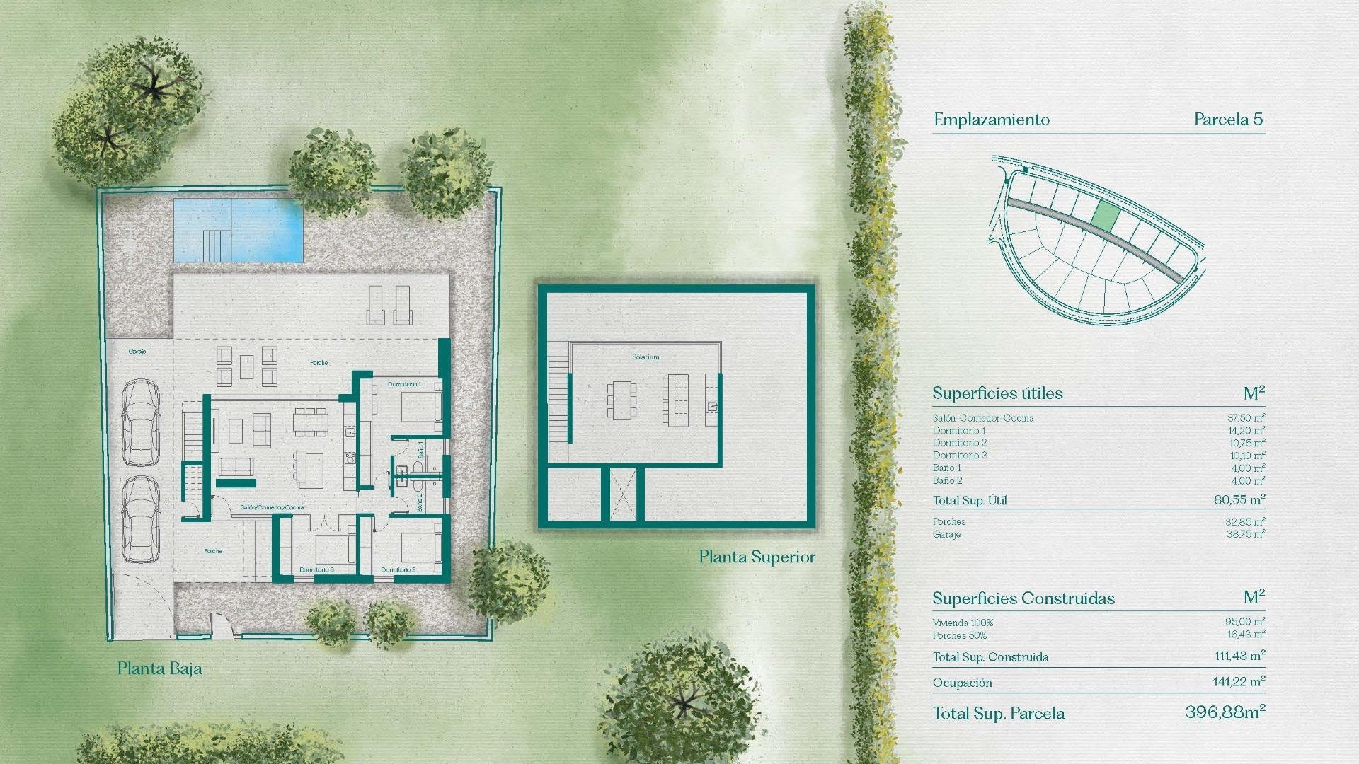 Nybyggeri - Fritliggende villa -
Fuente Álamo - Hacienda del Alamo