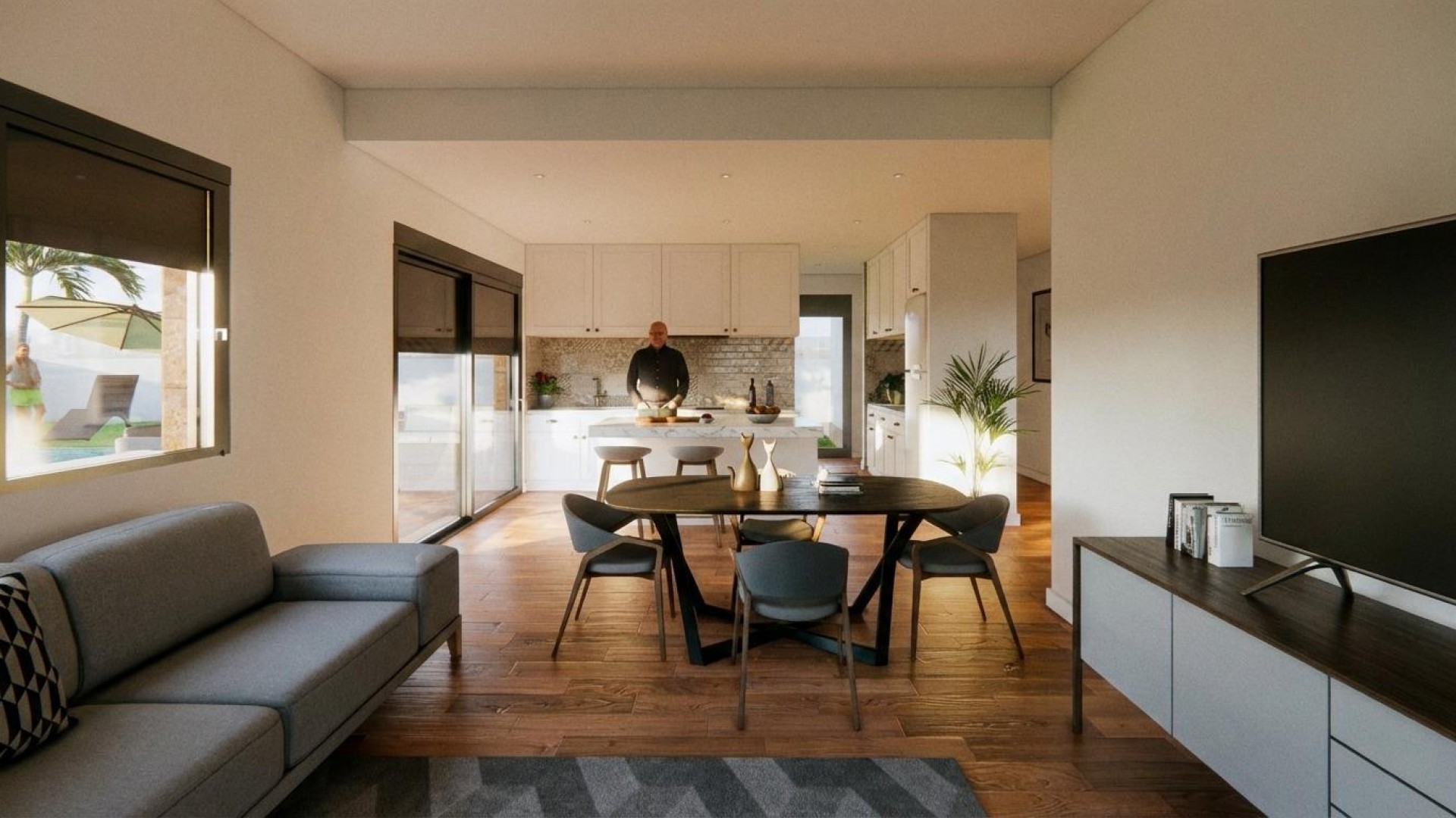 Nybyggeri - Fritliggende villa -
Jacarilla - Vistabella