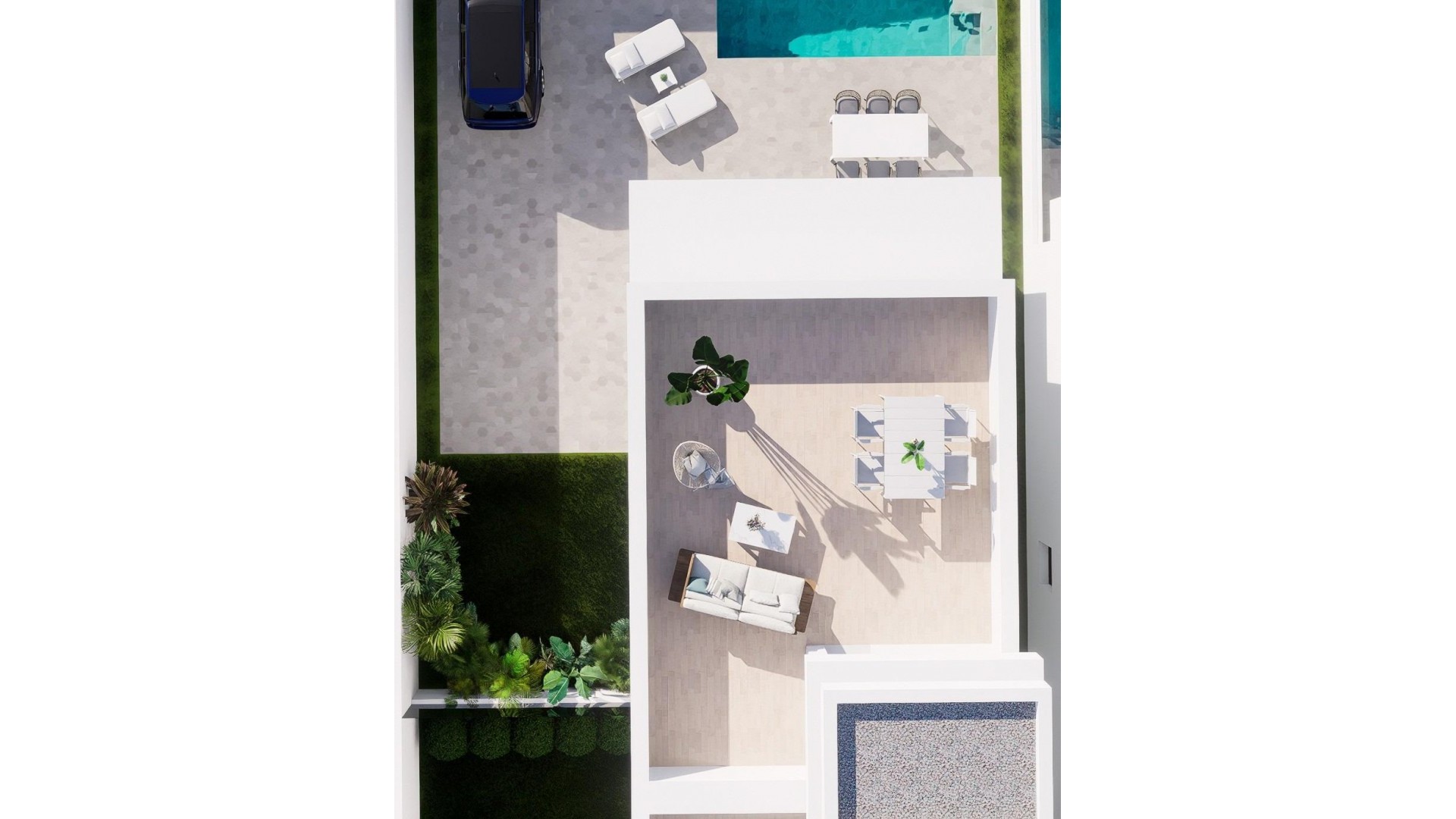 Nybyggeri - Fritliggende villa -
Orihuela Costa - La Zenia