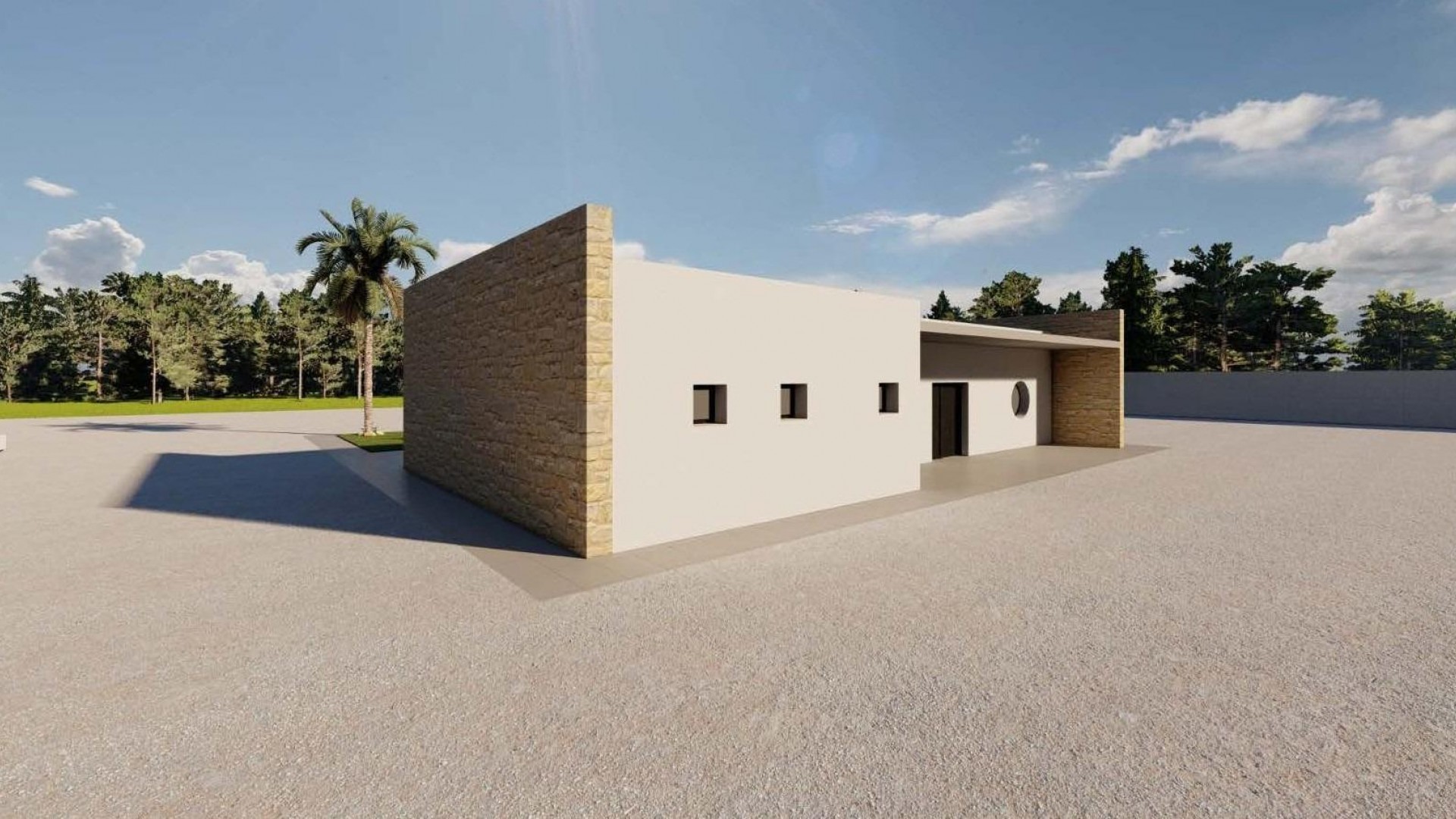 Nybyggeri - Fritliggende villa -
Pinoso - Campo