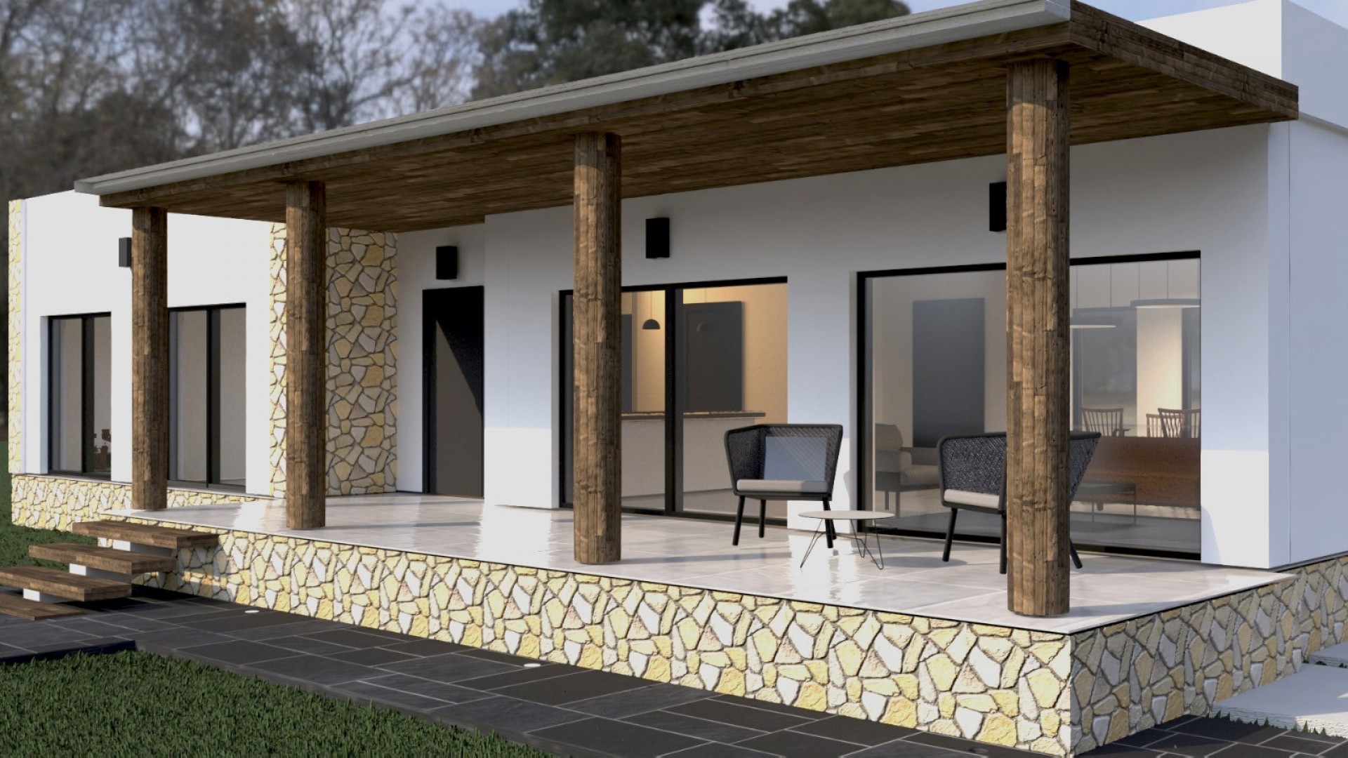 Nybyggeri - Fritliggende villa -
Pinoso